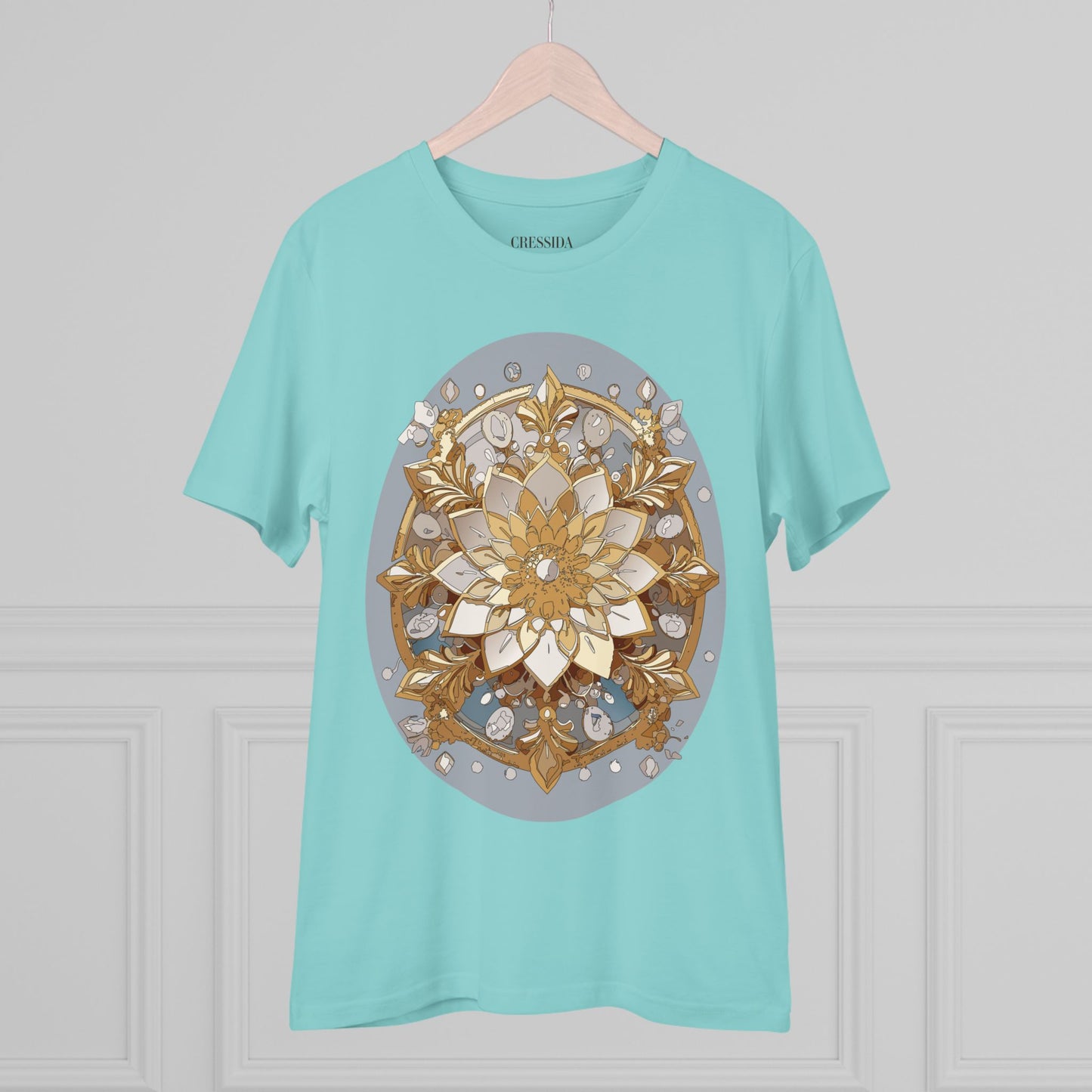 Organic T-shirt with Flower