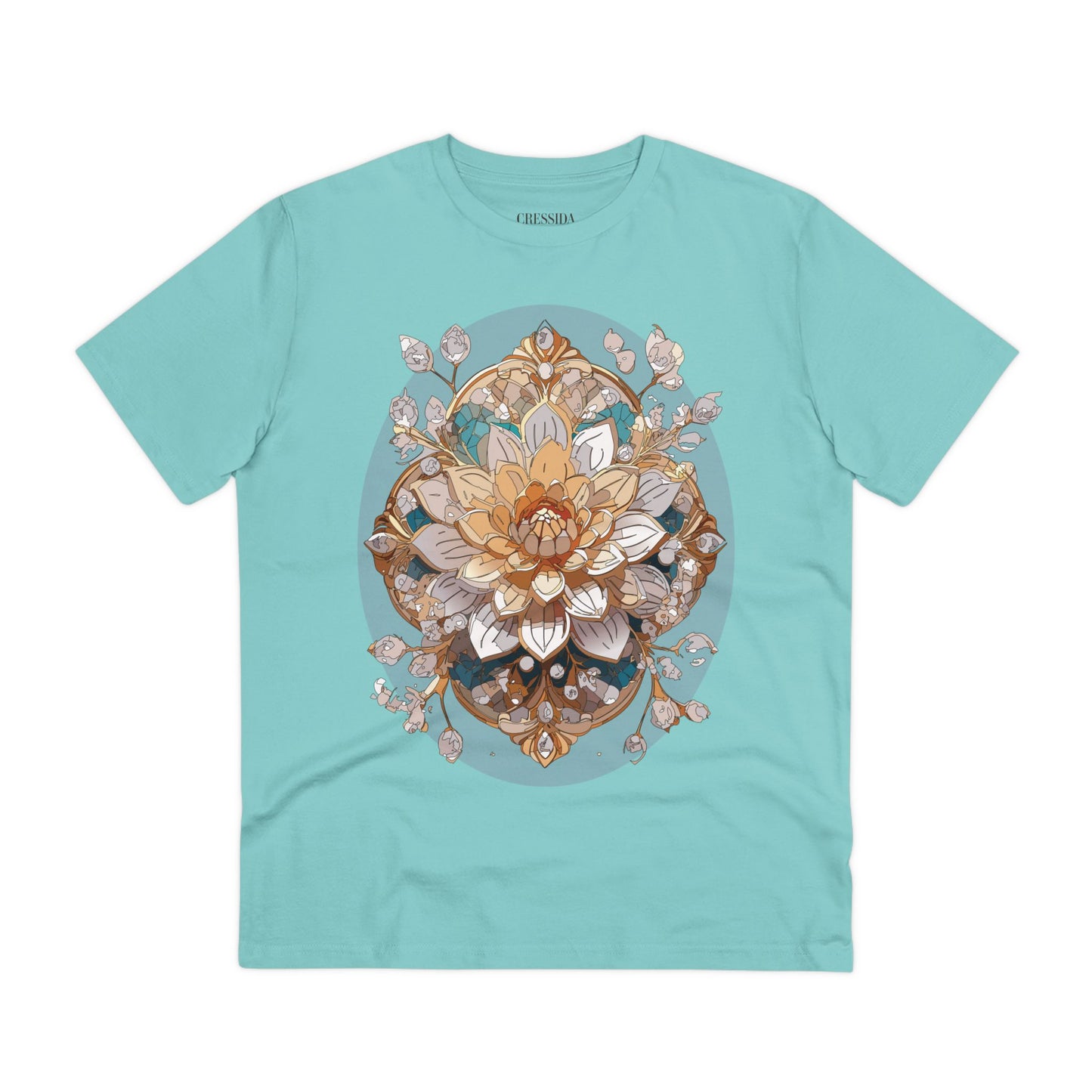 Organic T-shirt with Flower