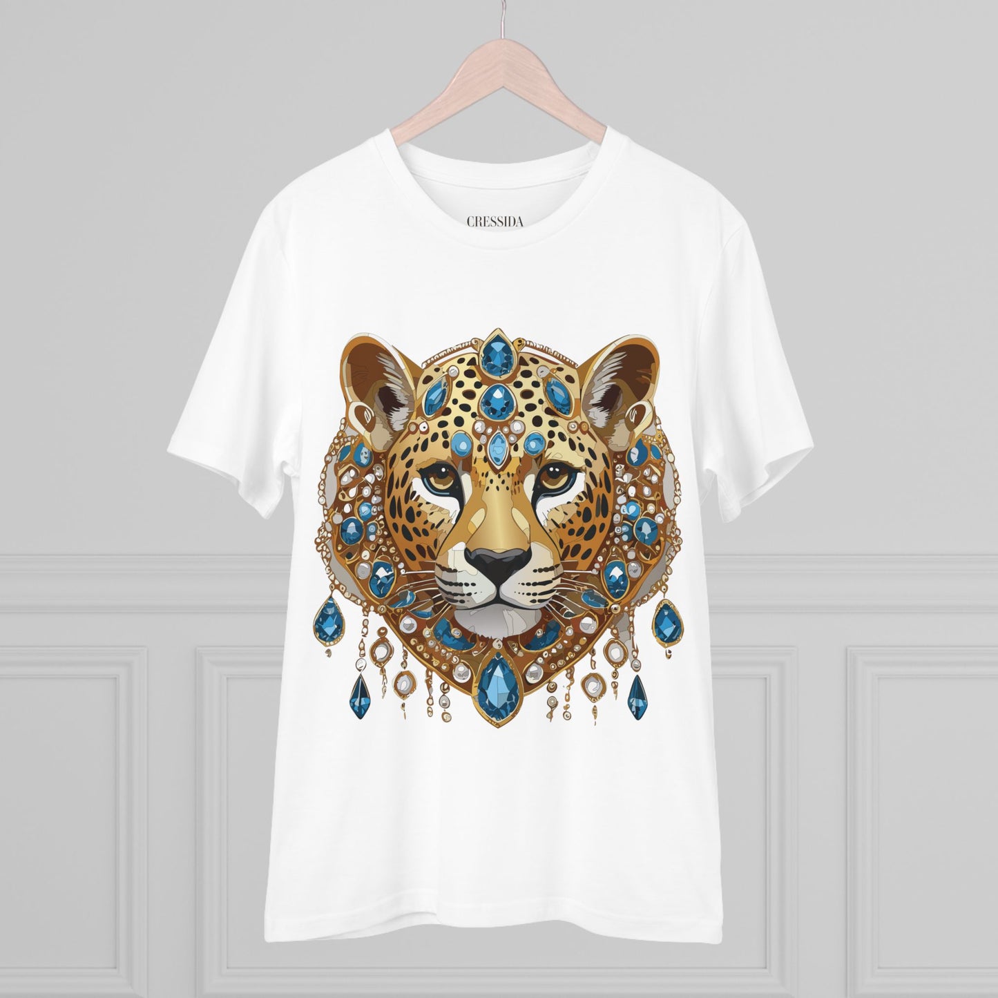 Organic T-shirt with Animals - Cheetah