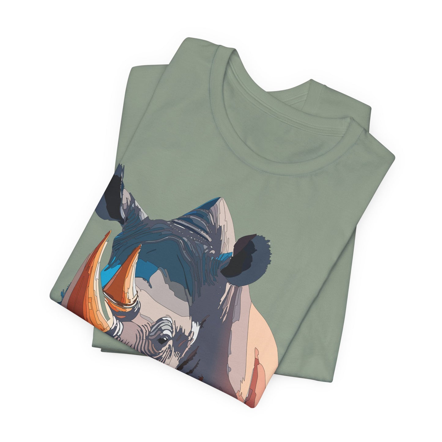 Unisex Animal Shirt, Tee Shirt with Animals, Art Design Tee Shirt, Wild Animals Shirt