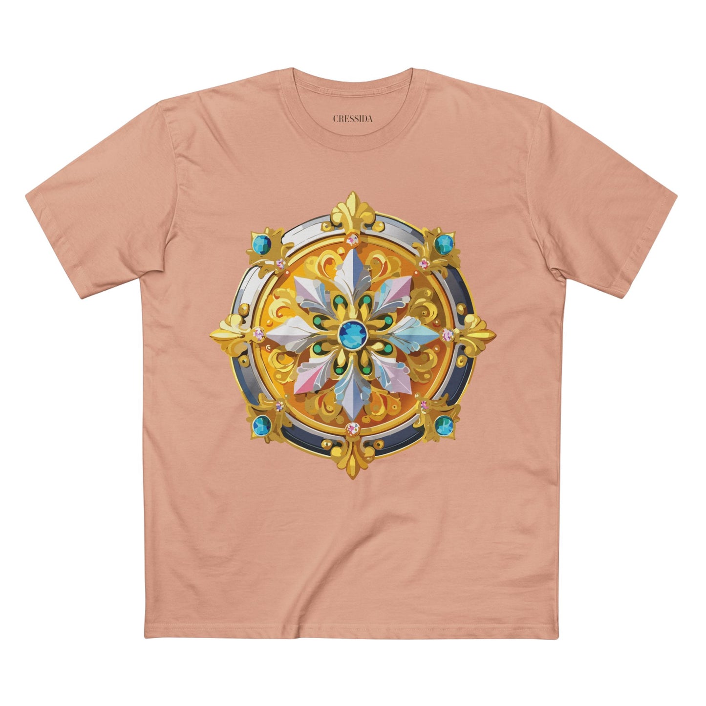 Medallion Shirt, Shirt with Medallion, Tee Shirt with Medal