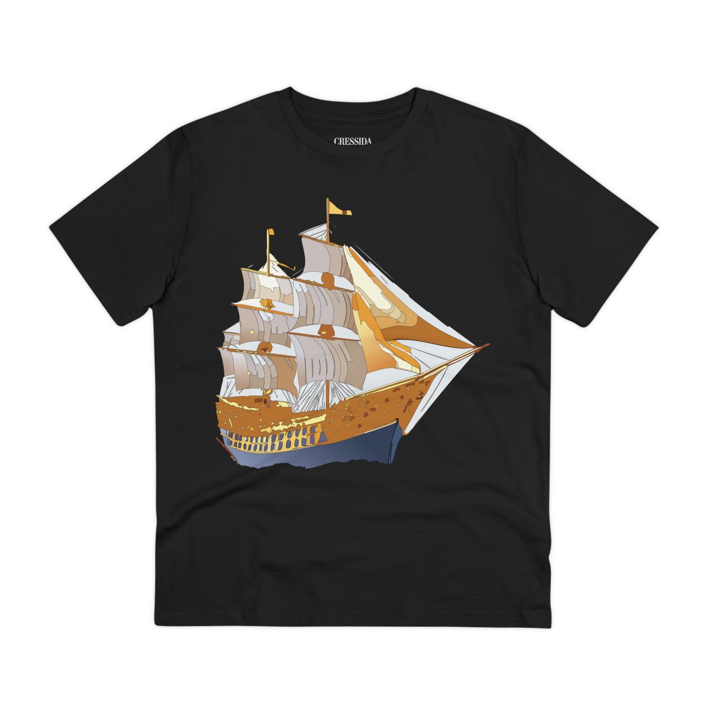 Organic T-shirt with Ship