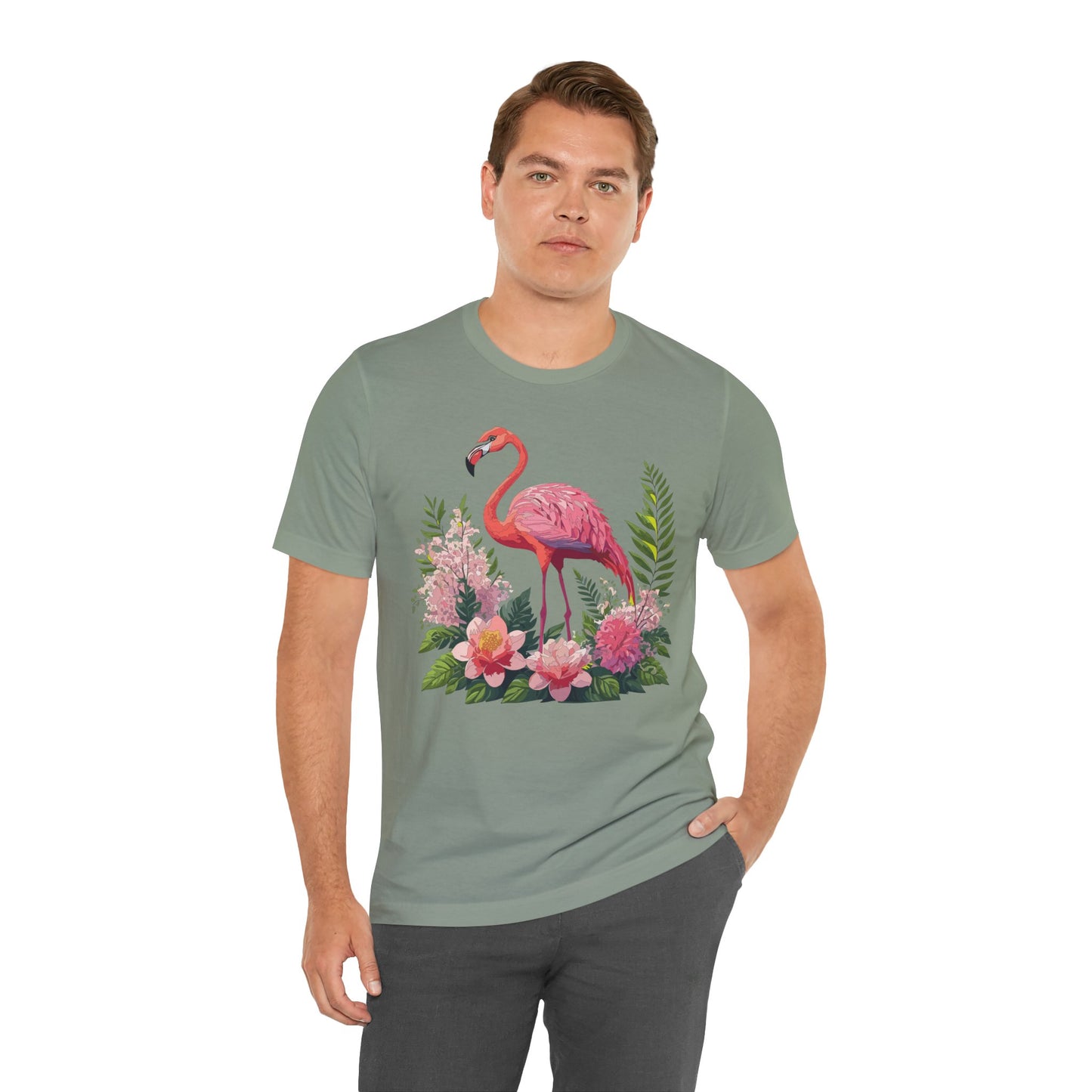 Unisex Animal Shirt, Tee Shirt with Animals, Art Design Tee Shirt, Wild Animals Shirt