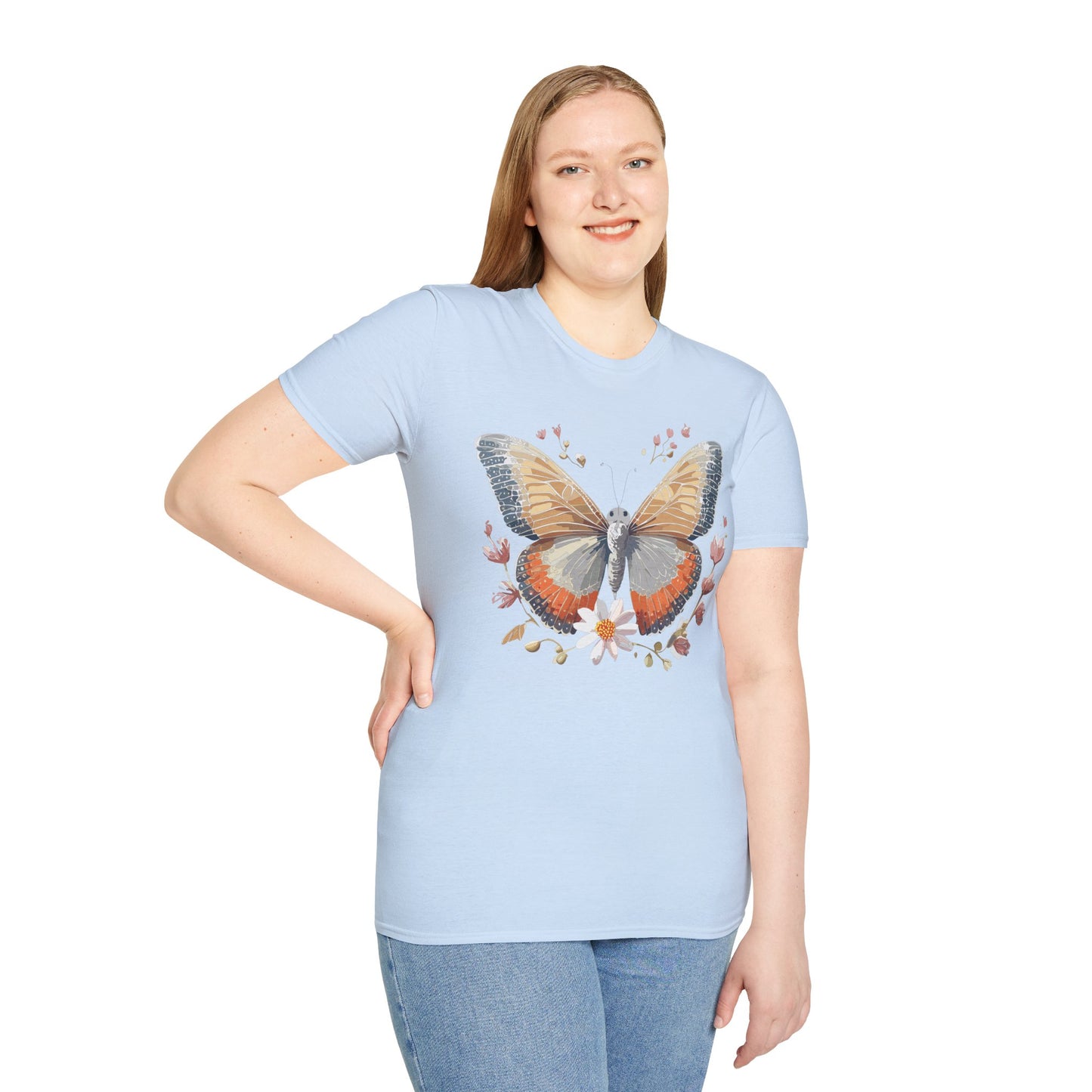 Butterfly Shirt, T Shirt with Butterfly, Monarch Shirt
