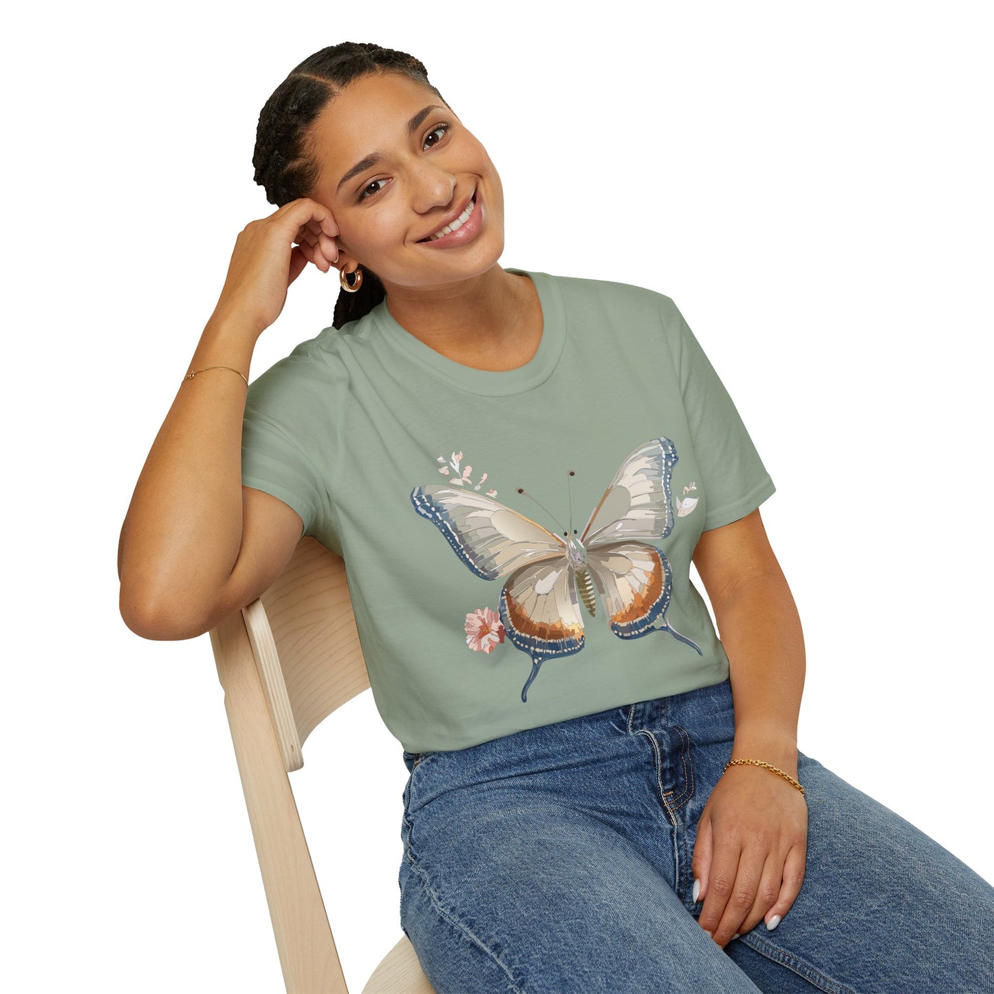 Butterfly Shirt, T Shirt with Butterfly, Monarch Shirt