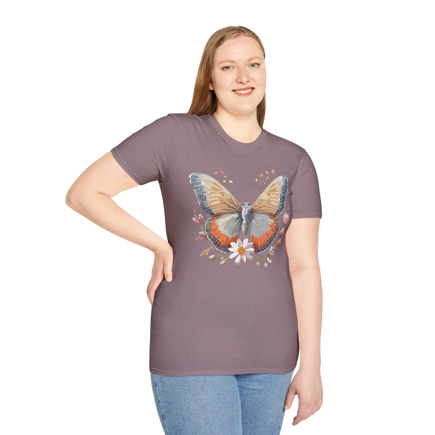 Butterfly Shirt, T Shirt with Butterfly, Monarch Shirt