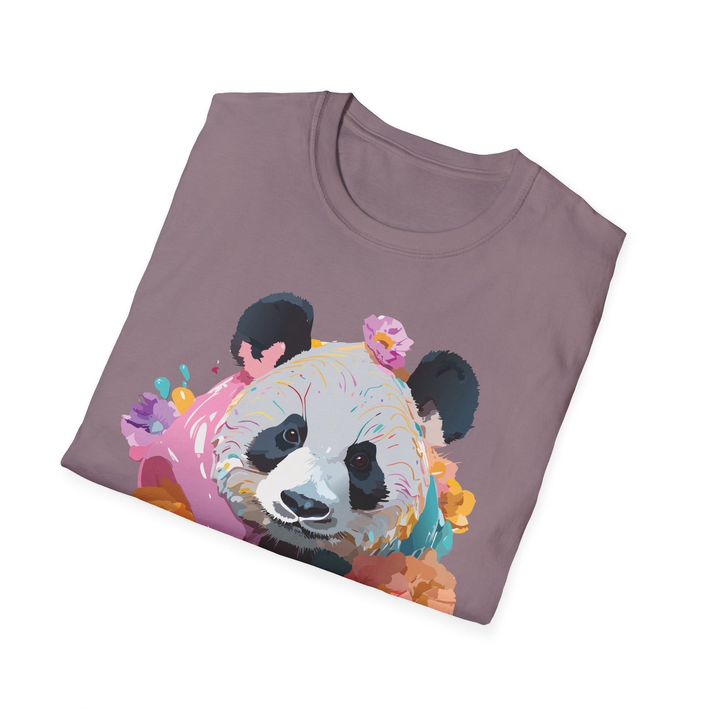 Panda Shirt, T Shirt with Panda, Animal Shirt, Tee Shirt with Animals