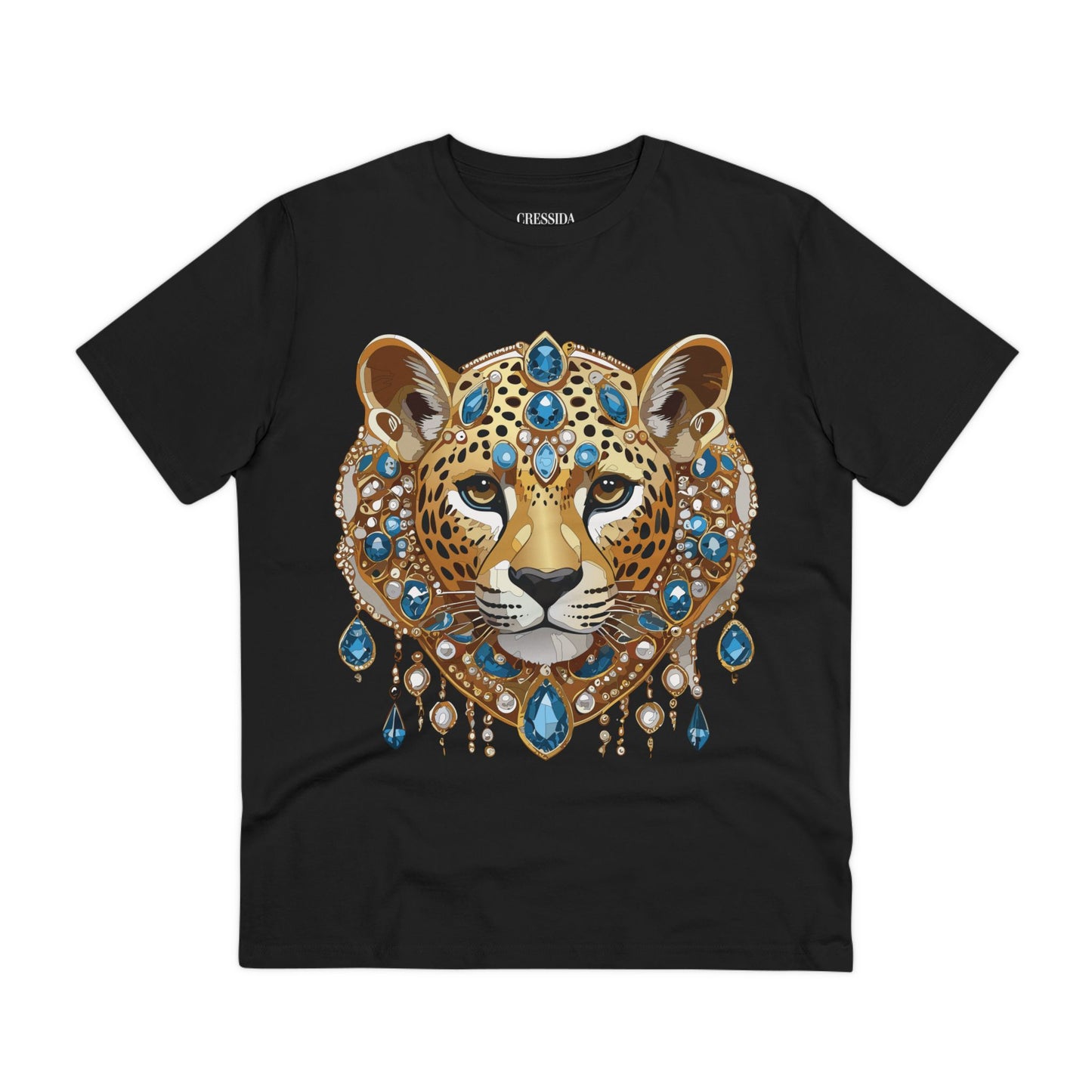 Organic T-shirt with Animals - Cheetah