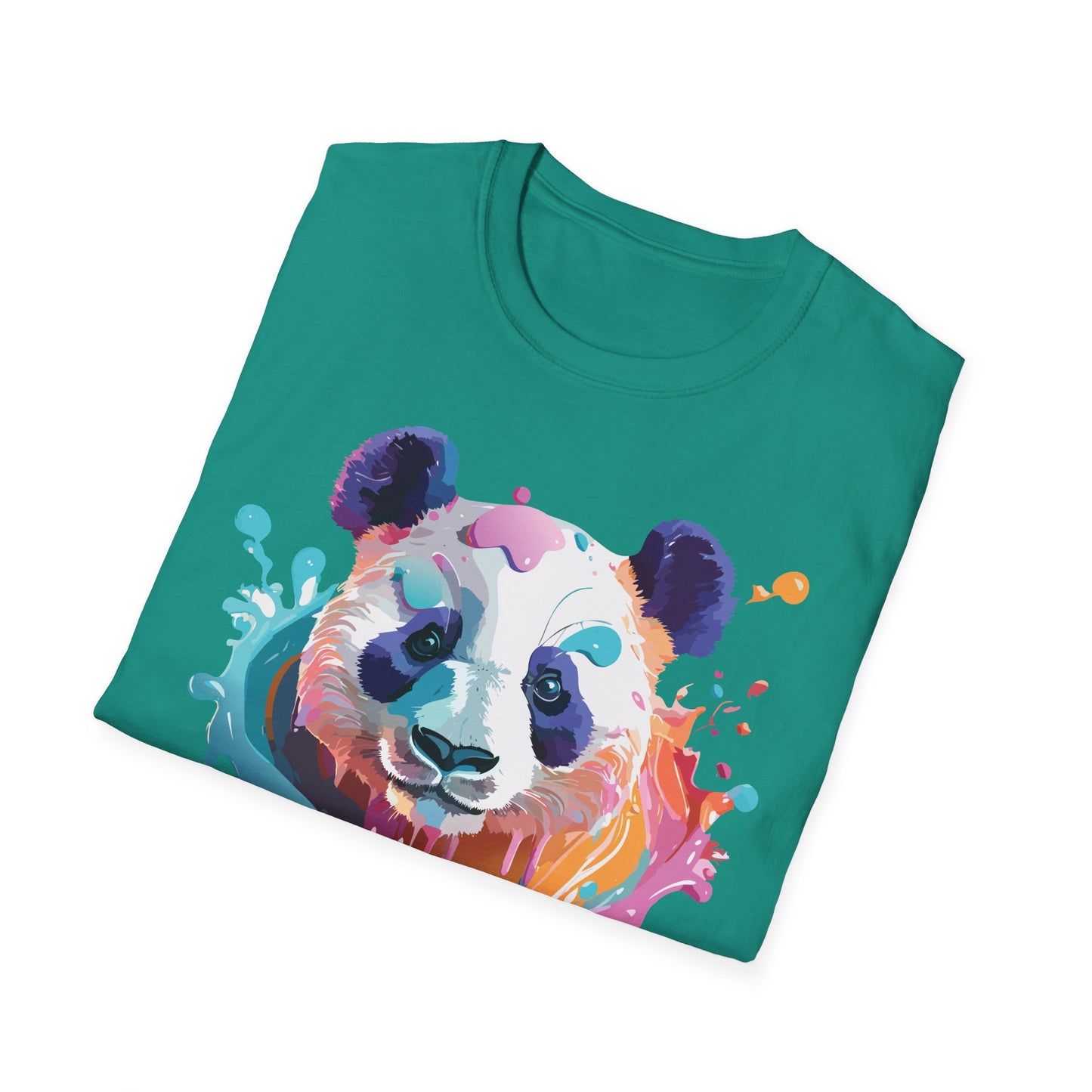 Panda Shirt, T Shirt with Panda, Animal Shirt, Tee Shirt with Animals