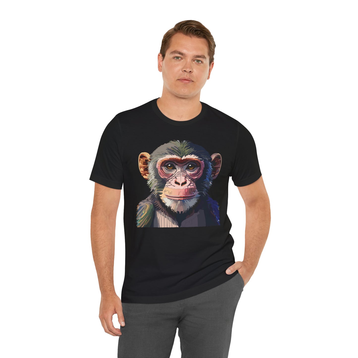 Unisex Animal Shirt, Tee Shirt with Animals, Art Design Tee Shirt, Wild Animals Shirt