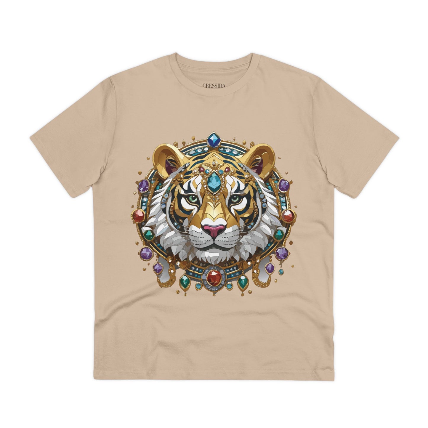 Organic T-shirt with Animals - Tiger