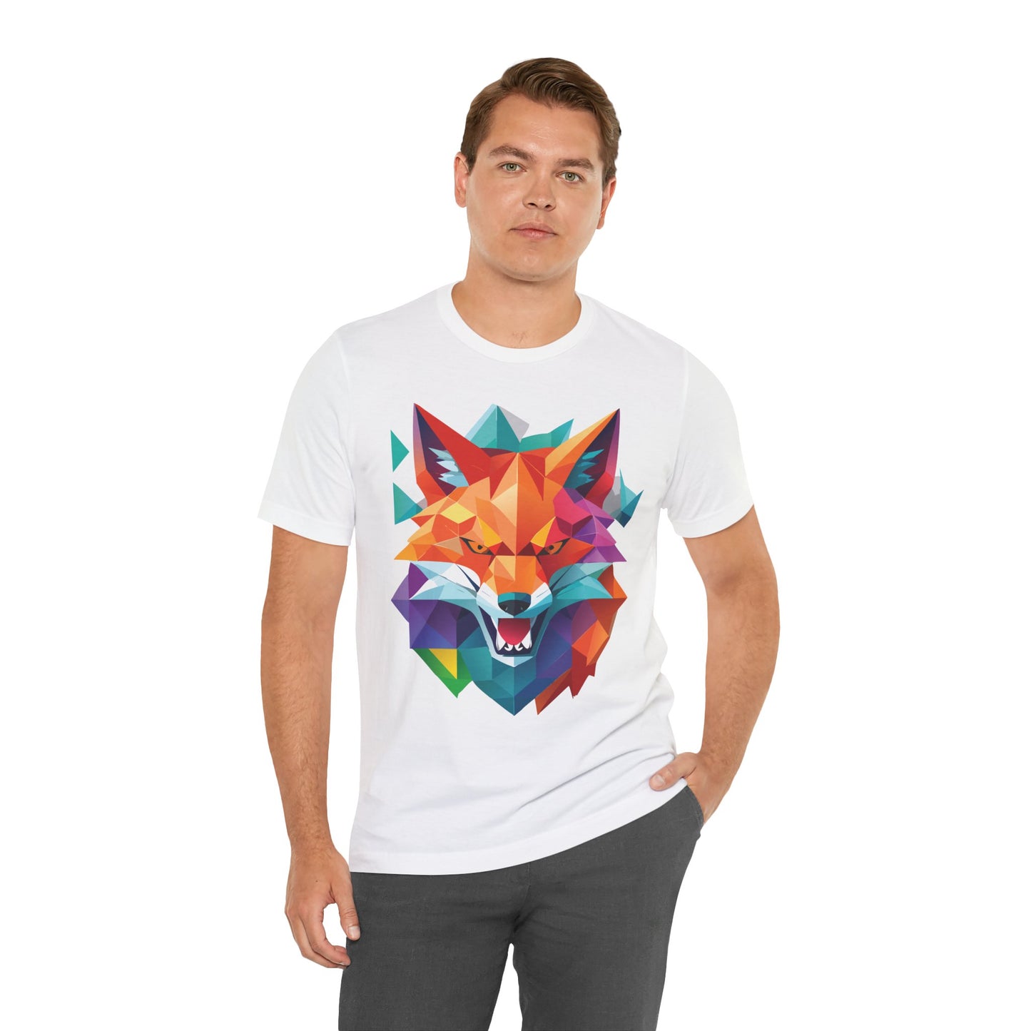 Unisex Animal Shirt, Tee Shirt with Animals, Art Design Tee Shirt, Wild Animals Shirt