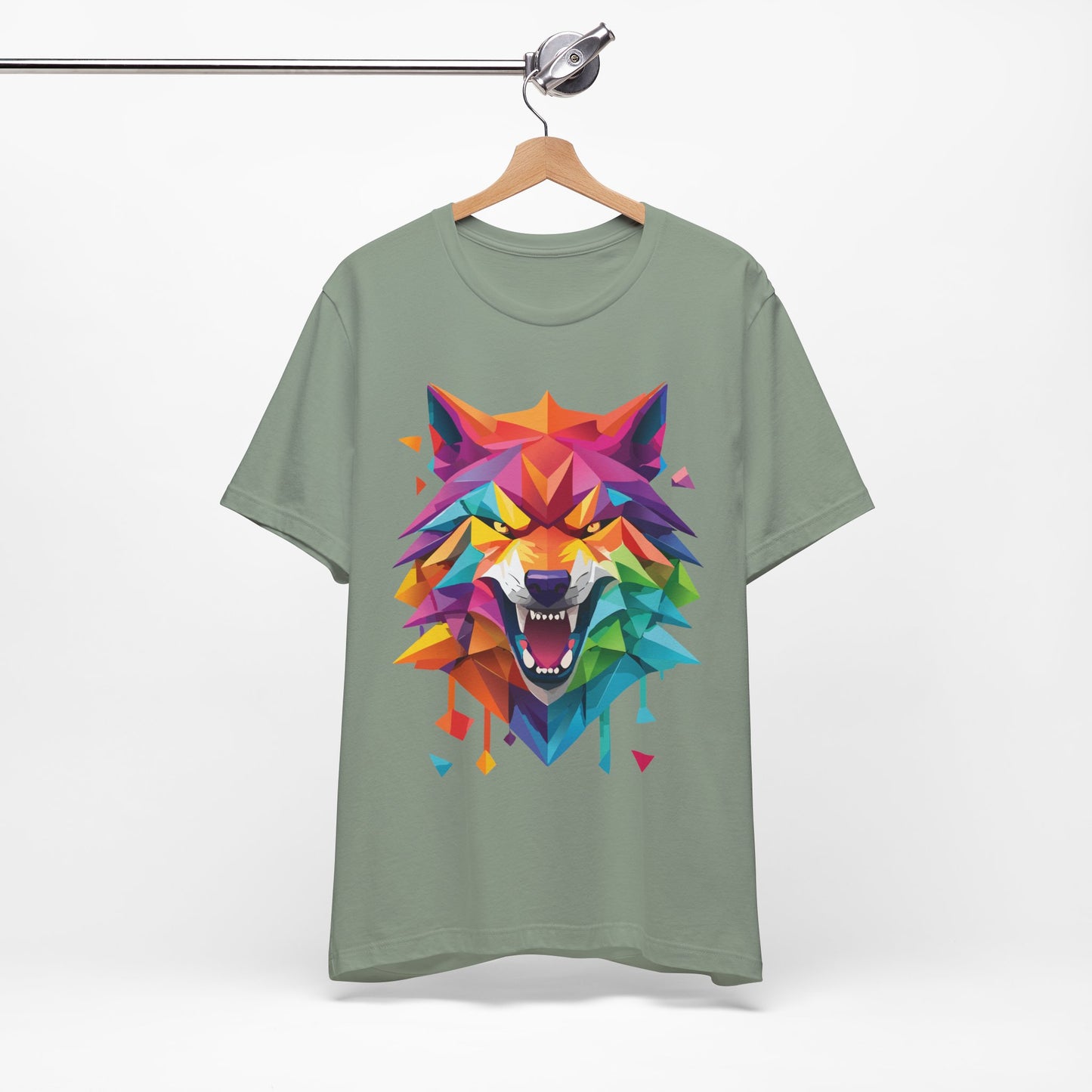 Unisex Animal Shirt, Tee Shirt with Animals, Art Design Tee Shirt, Wild Animals Shirt