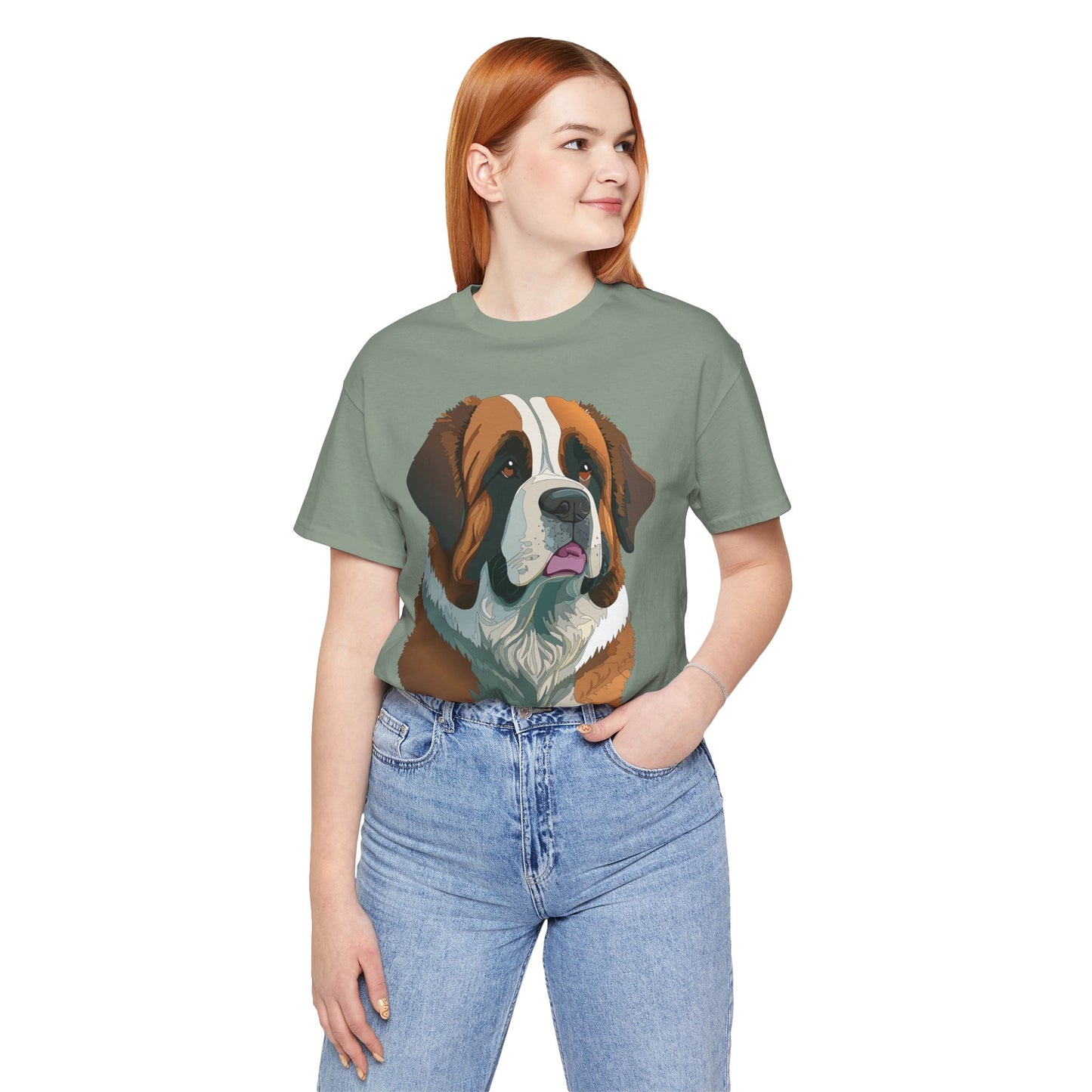 Unisex Animal Shirt, Tee Shirt with Animals, Art Design Tee Shirt, Wild Animals Shirt