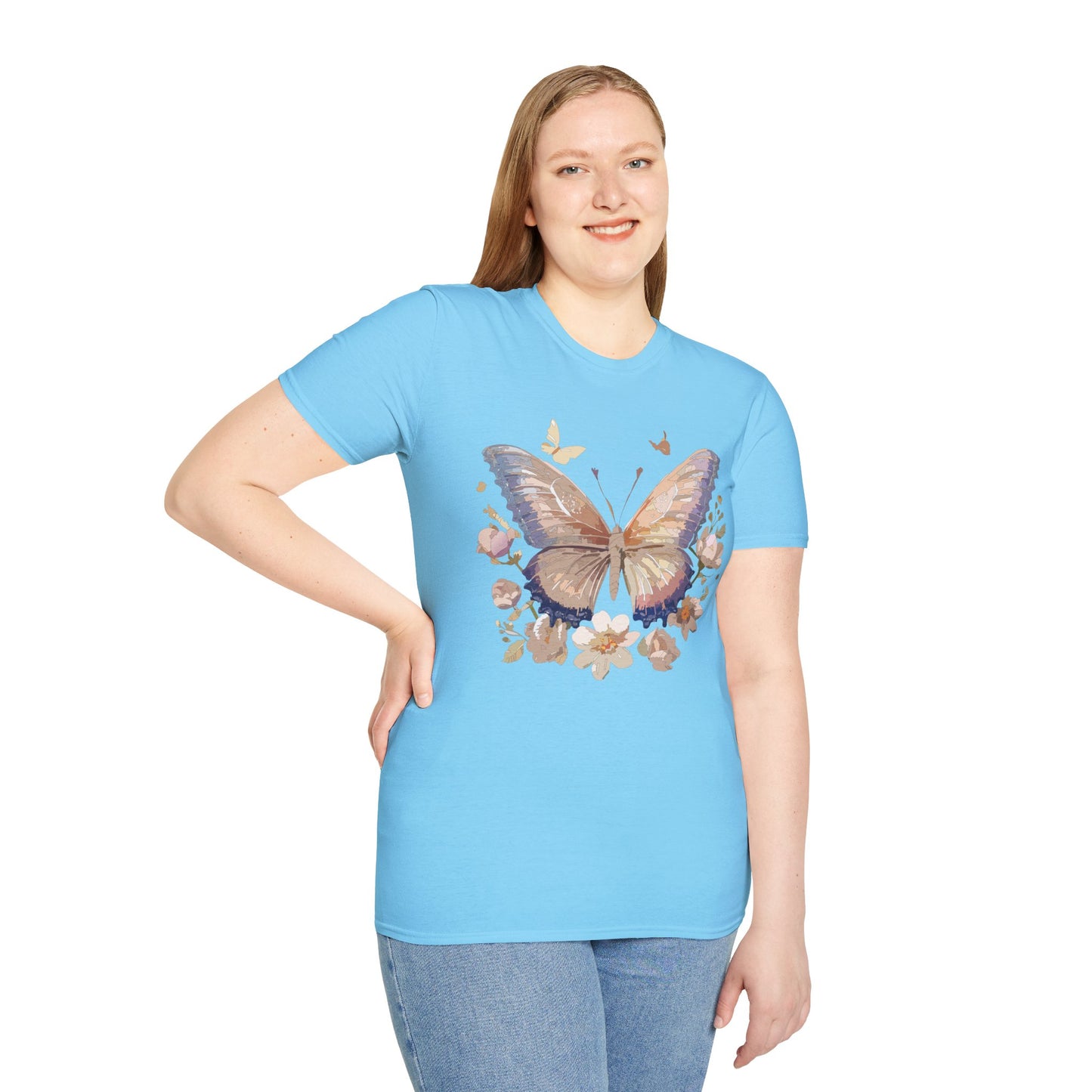 Butterfly Shirt, T Shirt with Butterfly, Monarch Shirt
