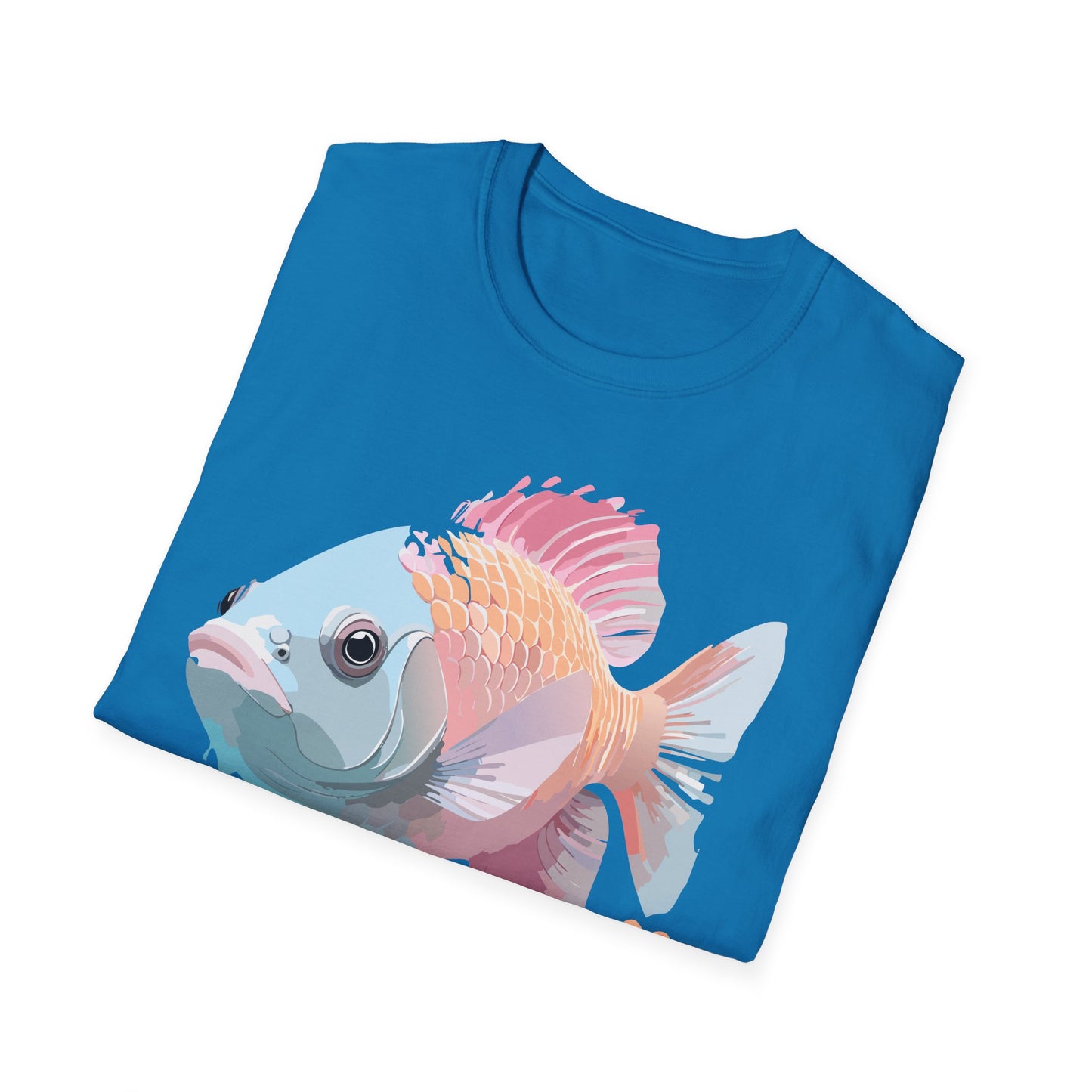 Copy of Fish Art Design Shirt, T Shirt with Fish, Graphic Shirt, Tee Shirt with Graphic Design, Shirt with Fish Graphic Art