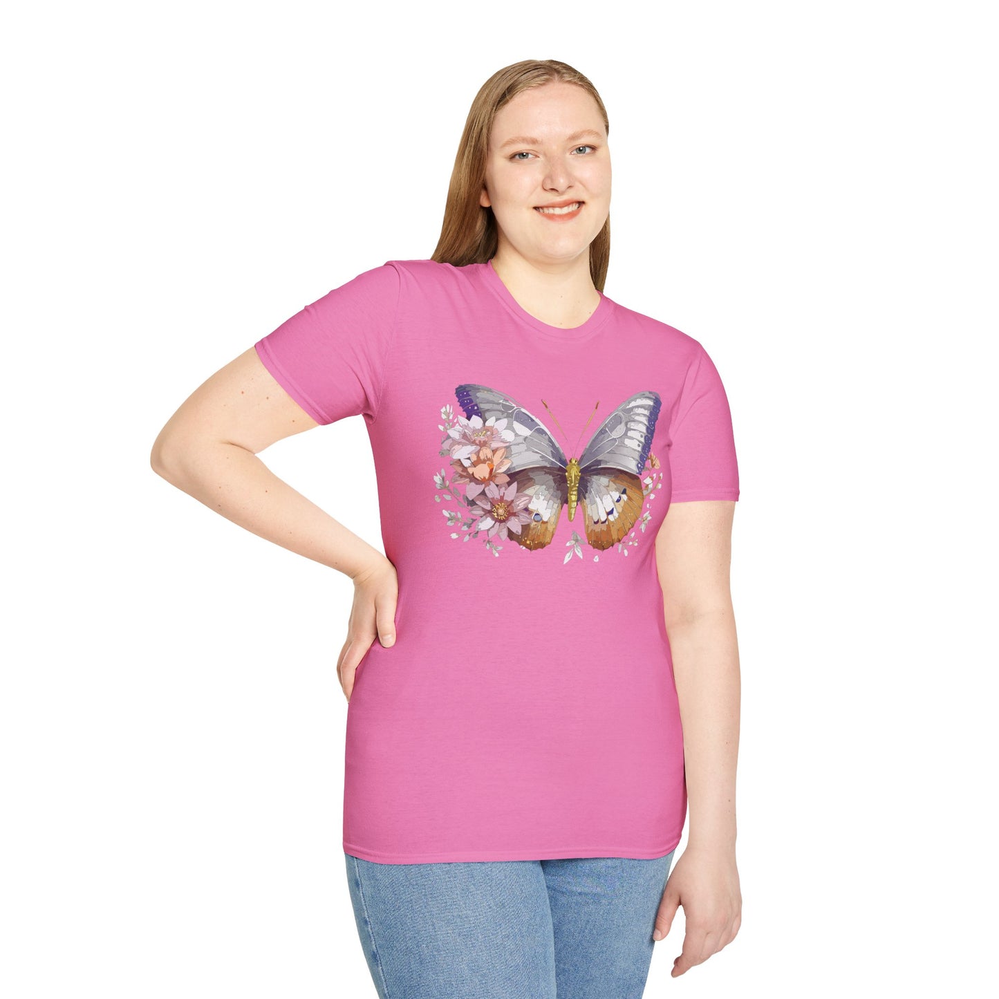 Butterfly Shirt, T Shirt with Butterfly, Monarch Shirt
