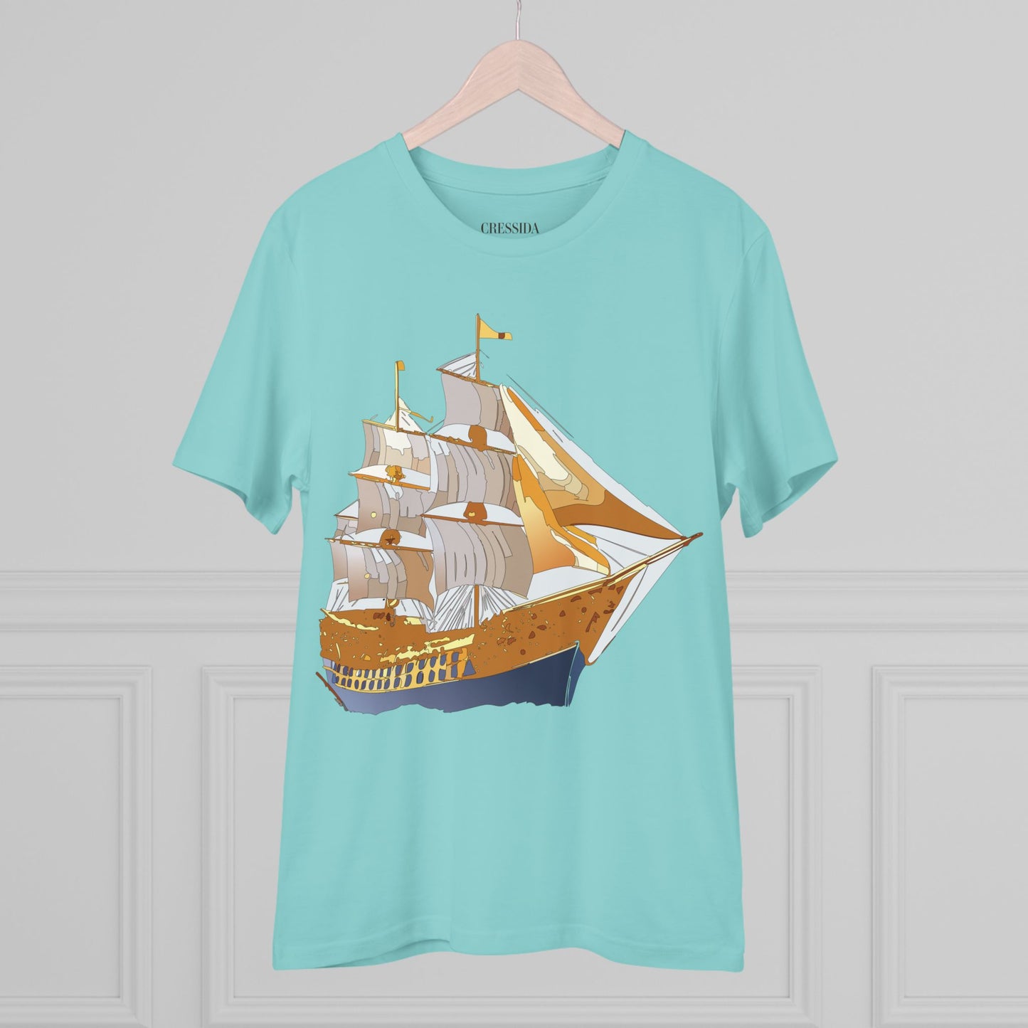 Organic T-shirt with Ship