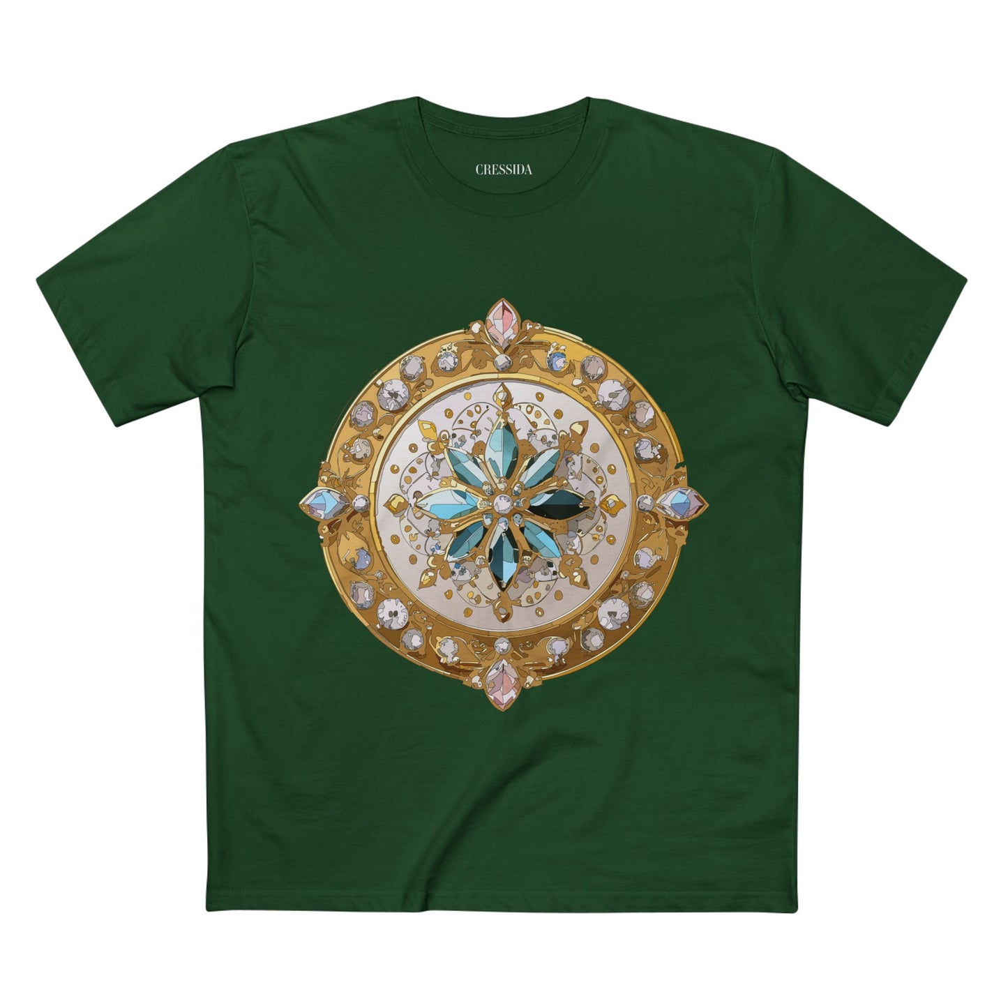 Medallion Shirt, Shirt with Medallion, Tee Shirt with Medal