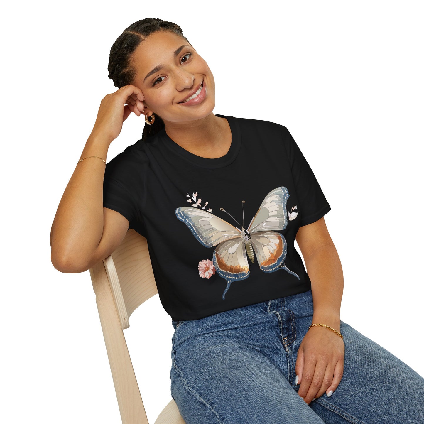 Butterfly Shirt, T Shirt with Butterfly, Monarch Shirt