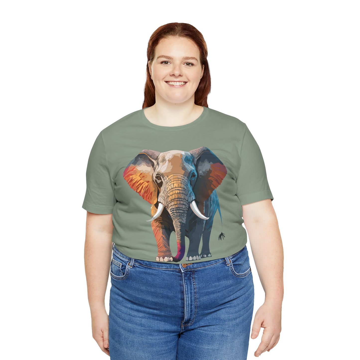 Unisex Animal Shirt, Tee Shirt with Animals, Art Design Tee Shirt, Wild Animals Shirt
