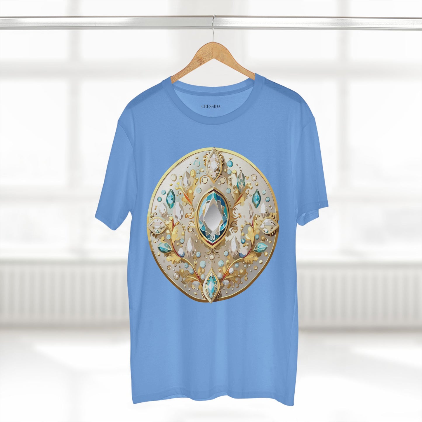 Medallion Shirt, Shirt with Medallion, Tee Shirt with Medal