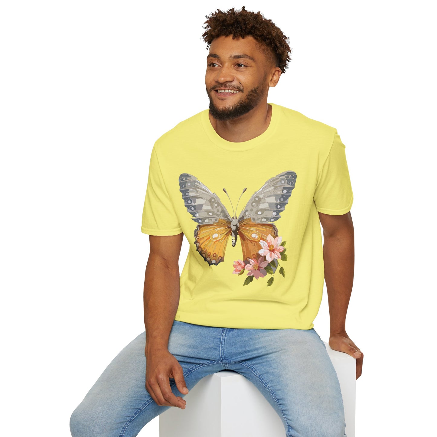 Butterfly Shirt, T Shirt with Butterfly, Monarch Shirt