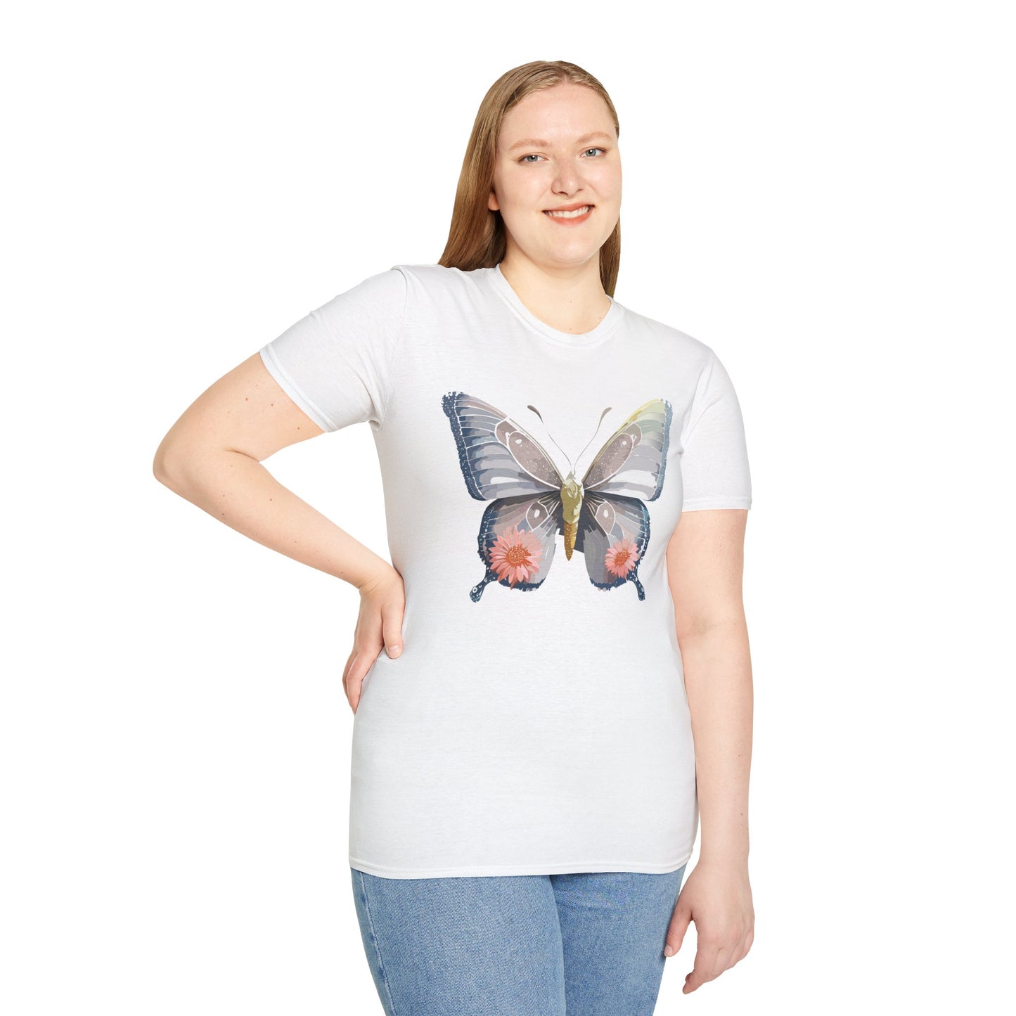 Butterfly Shirt, T Shirt with Butterfly, Monarch Shirt