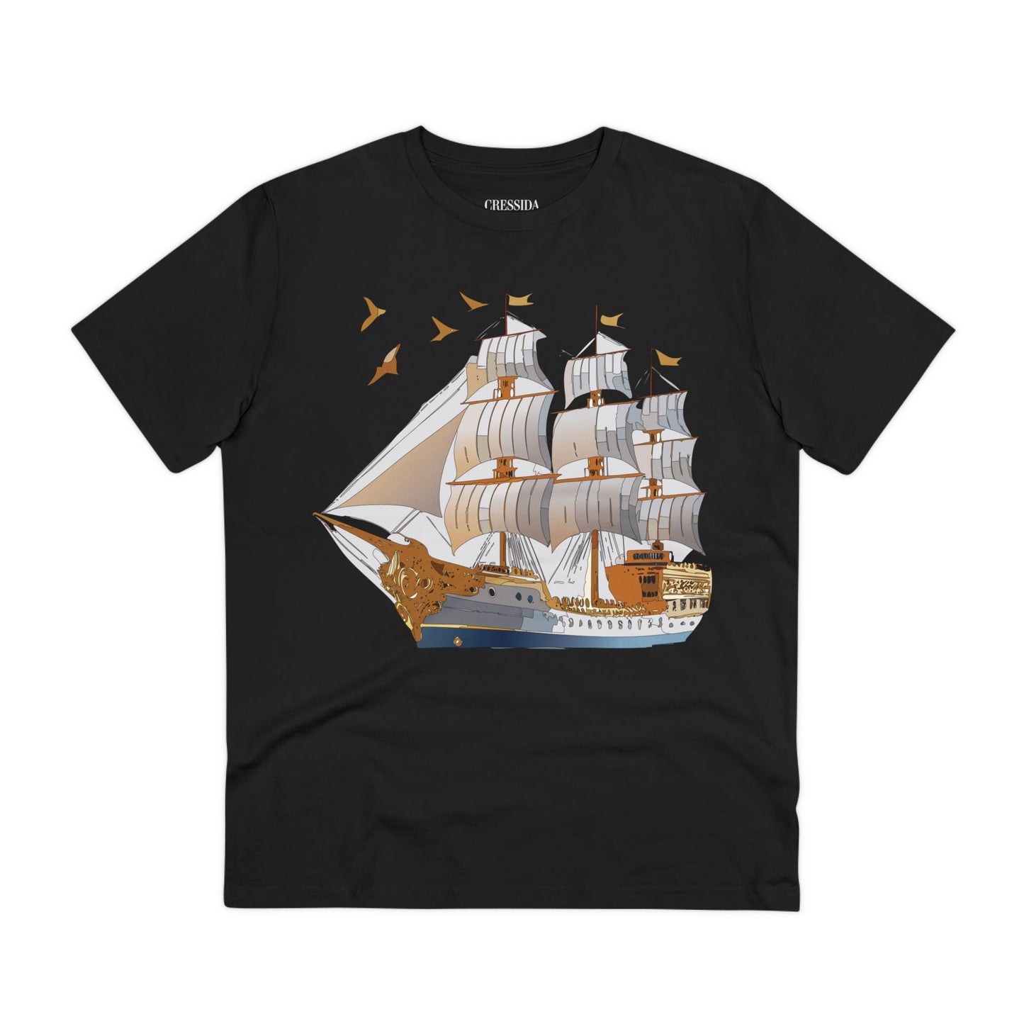 Organic T-shirt with Ship