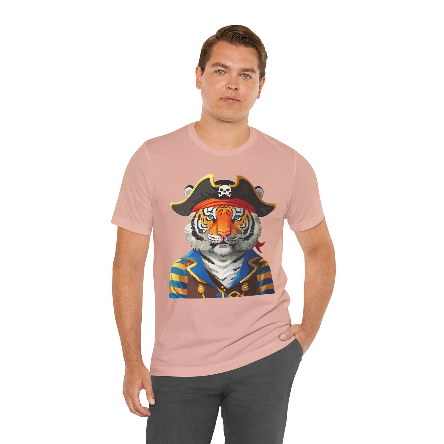 Unisex Animal Shirt, Tee Shirt with Animals, Art Design Tee Shirt, Wild Animals Shirt
