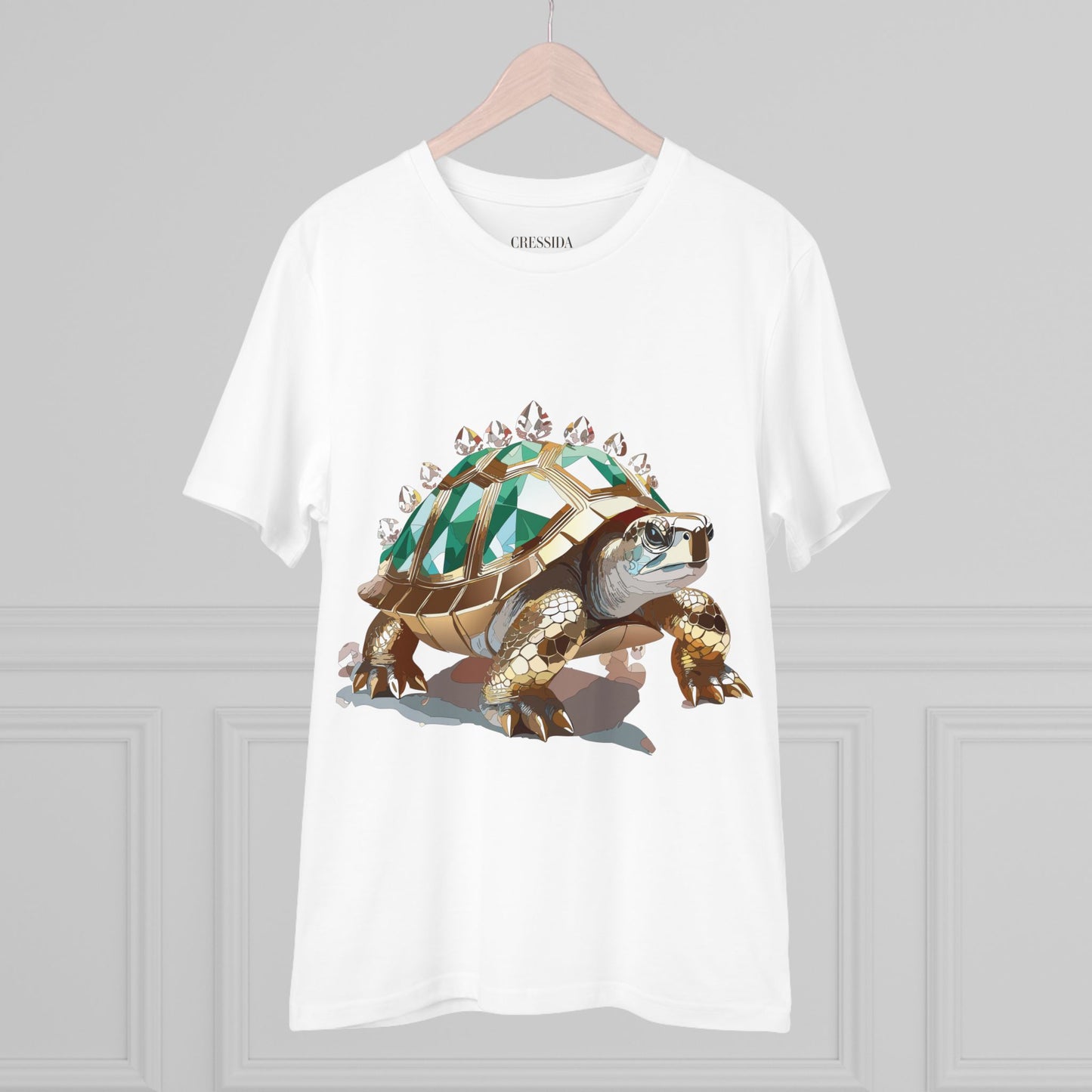 Organic T-shirt with Animals - Turtle