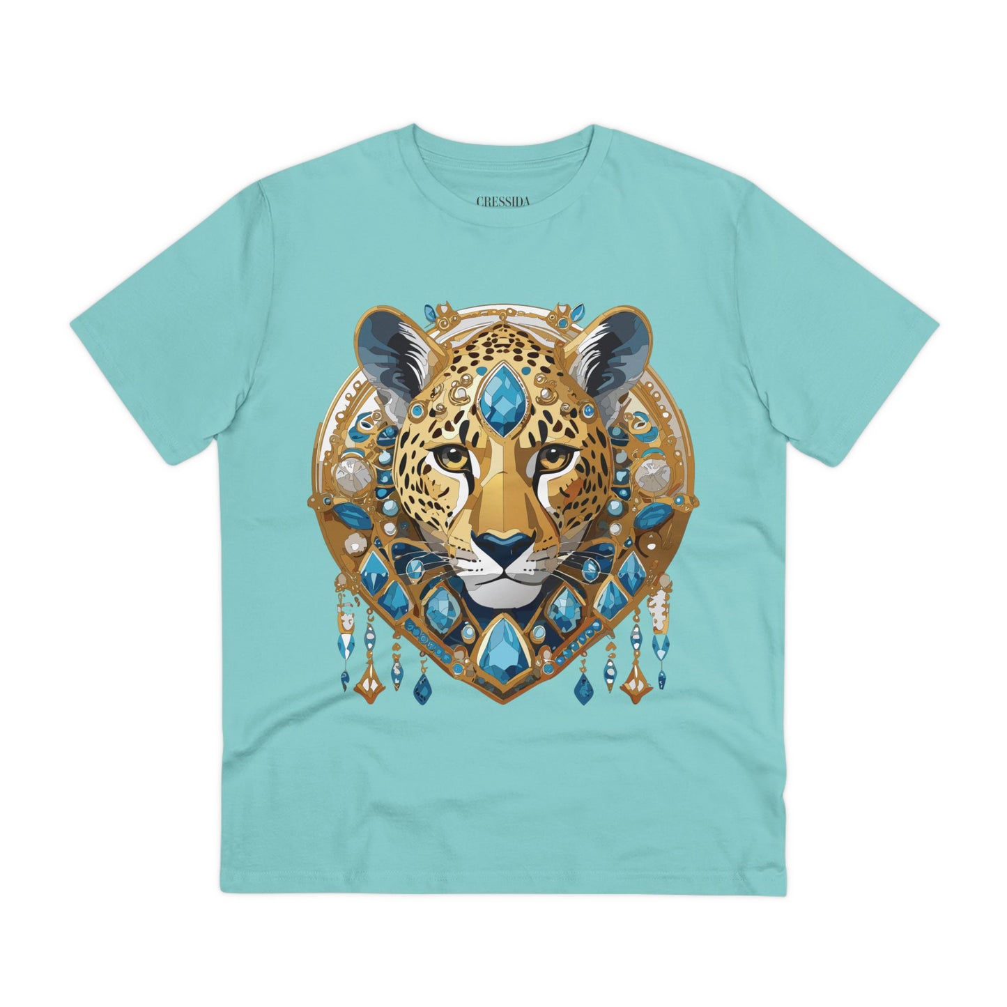 Organic T-shirt with Animals - Cheetah