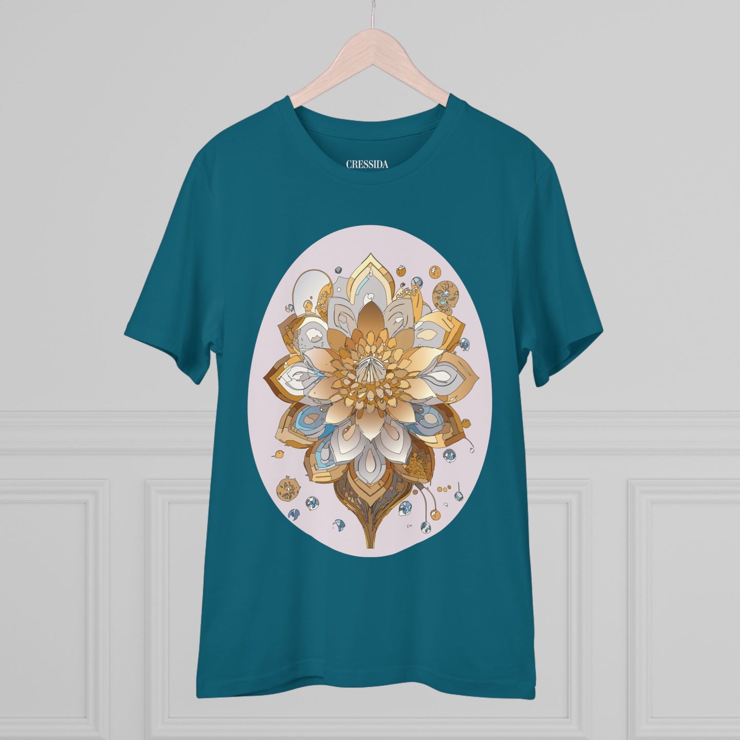 Organic T-shirt with Flower