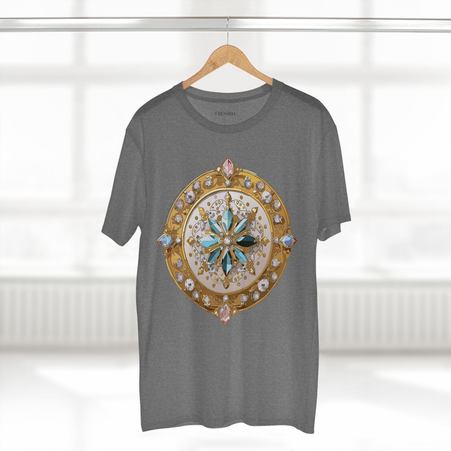 Medallion Shirt, Shirt with Medallion, Tee Shirt with Medal