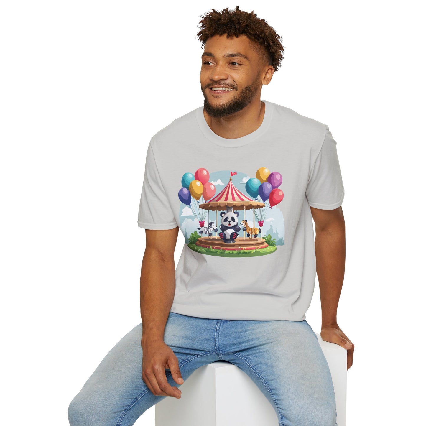 Panda Shirt, T Shirt with Panda, Animal Shirt, Tee Shirt with Animals