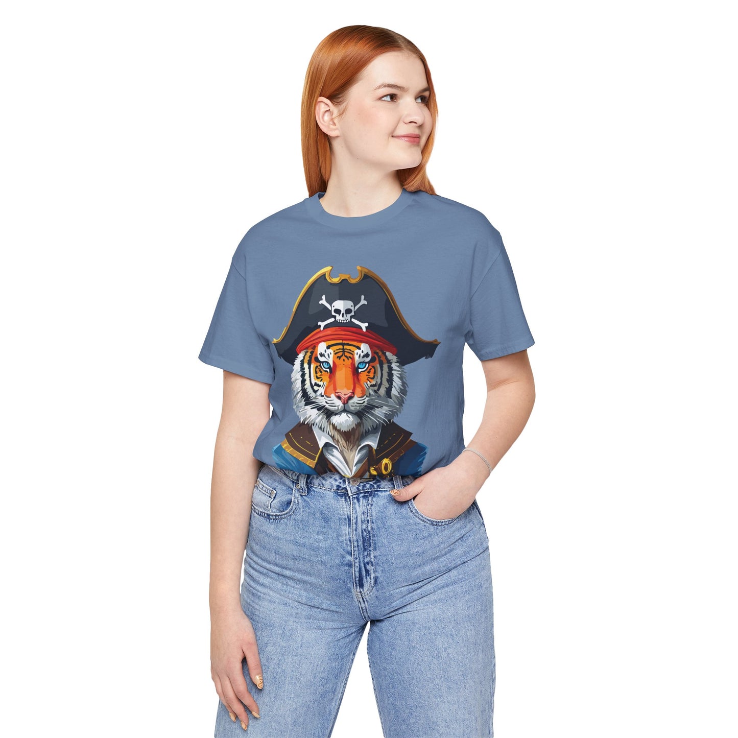 Unisex Animal Shirt, Tee Shirt with Animals, Art Design Tee Shirt, Wild Animals Shirt