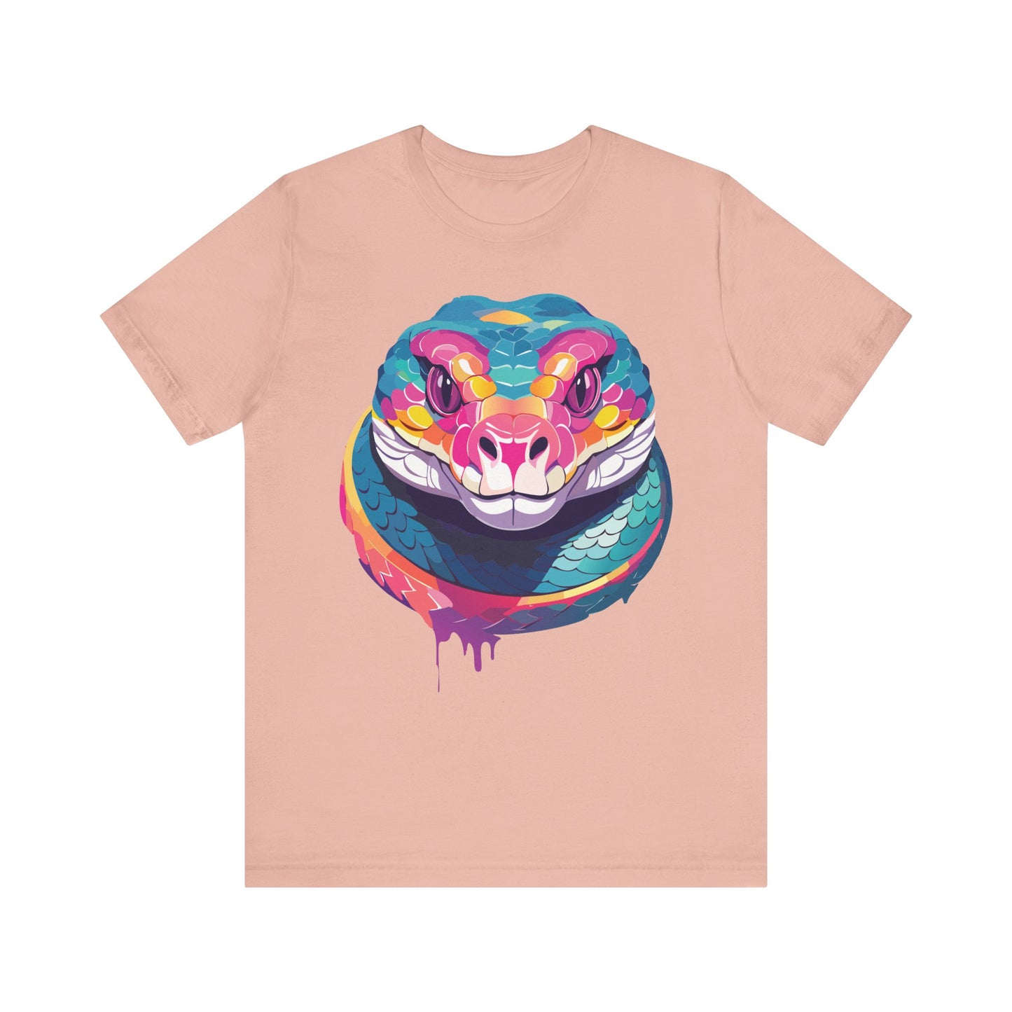 Unisex Animal Shirt, Tee Shirt with Animals, Art Design Tee Shirt, Wild Animals Shirt