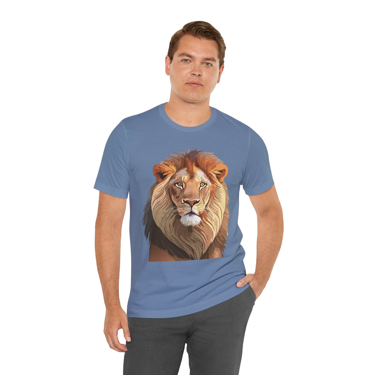 Unisex Animal Shirt, Tee Shirt with Animals, Art Design Tee Shirt, Wild Animals Shirt