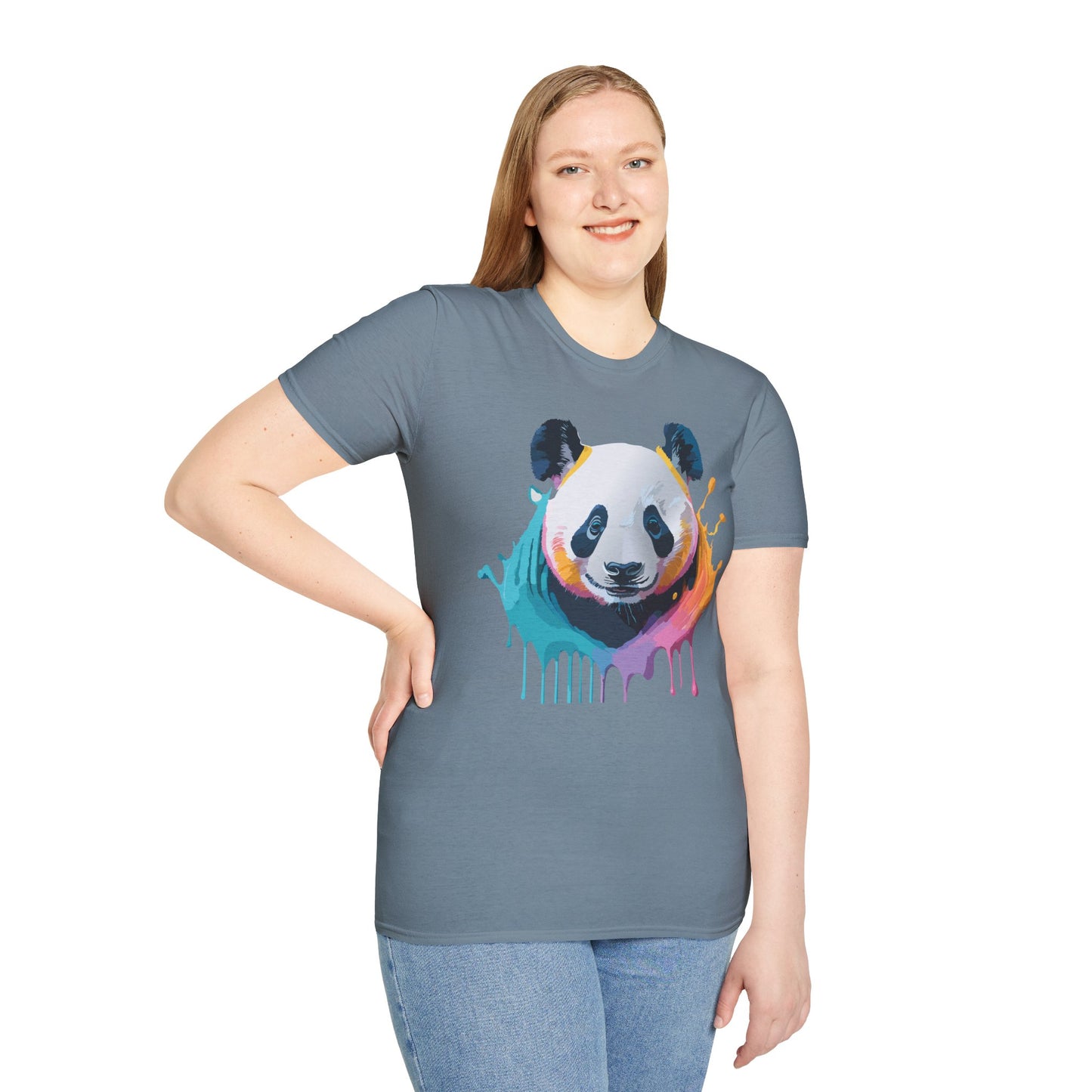 Panda Shirt, T Shirt with Panda, Animal Shirt, Tee Shirt with Animals