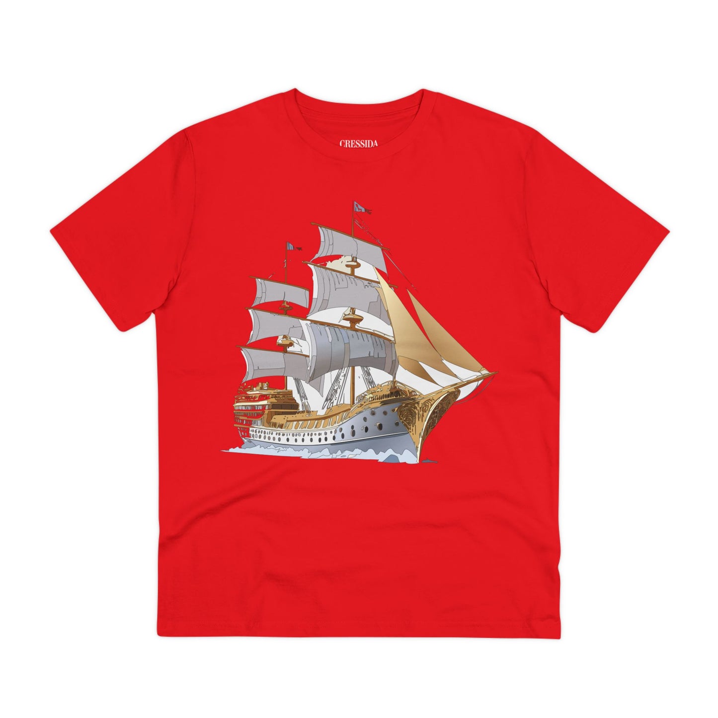 Organic T-shirt with Ship