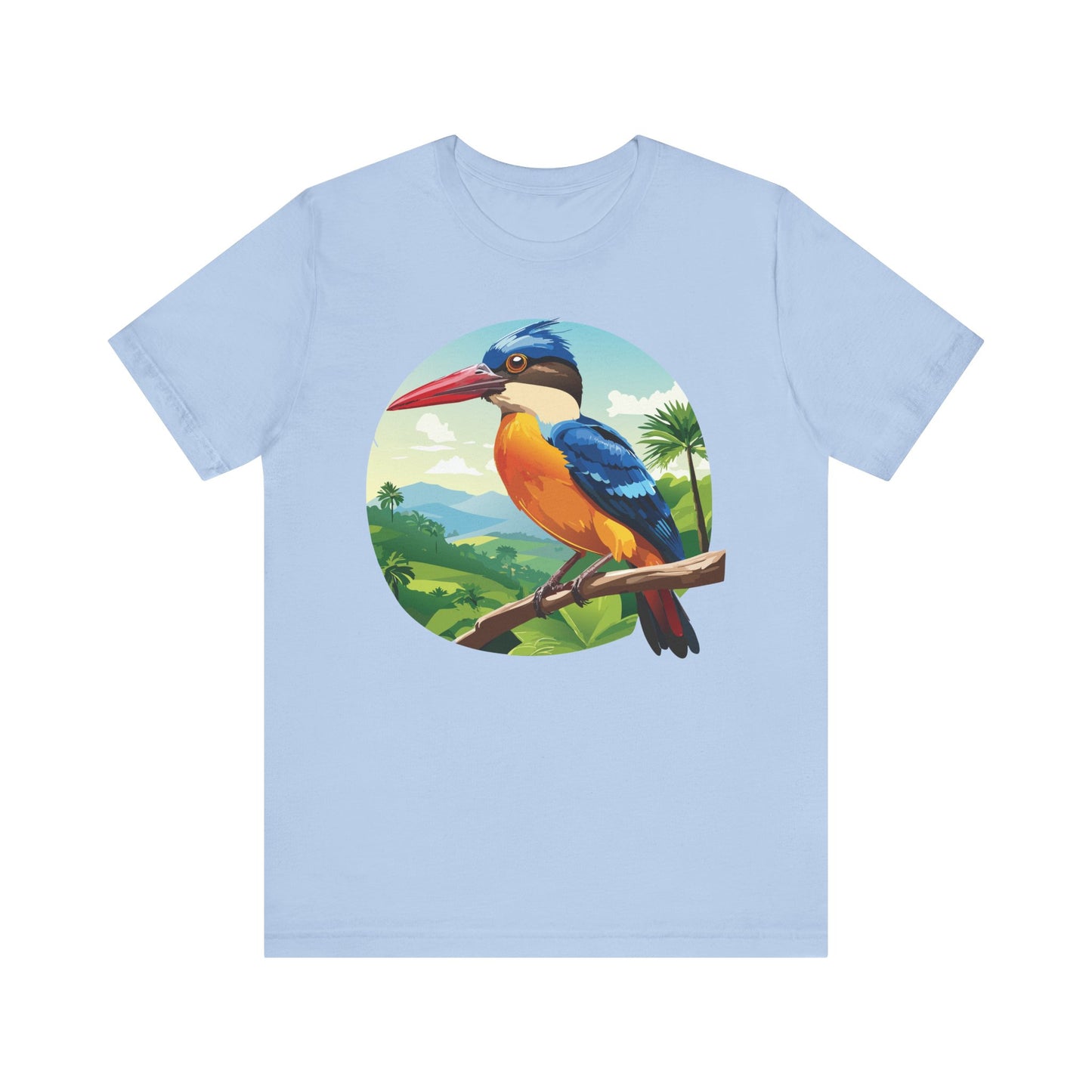 Unisex Animal Shirt, Tee Shirt with Animals, Art Design Tee Shirt, Wild Animals Shirt
