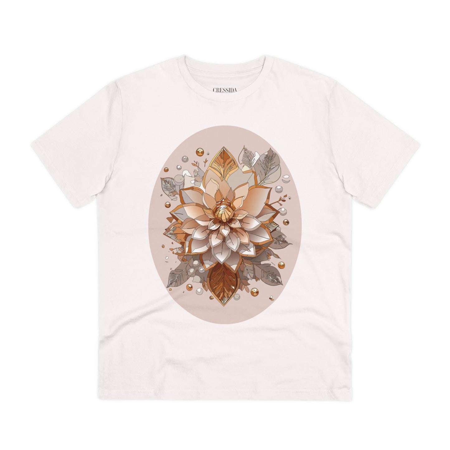 Organic T-shirt with Flower