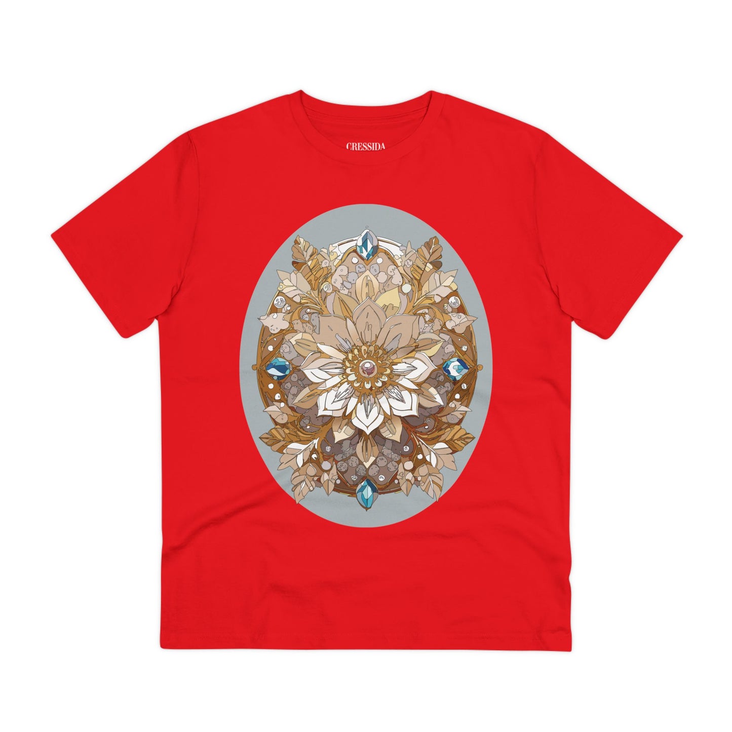 Organic T-shirt with Flower