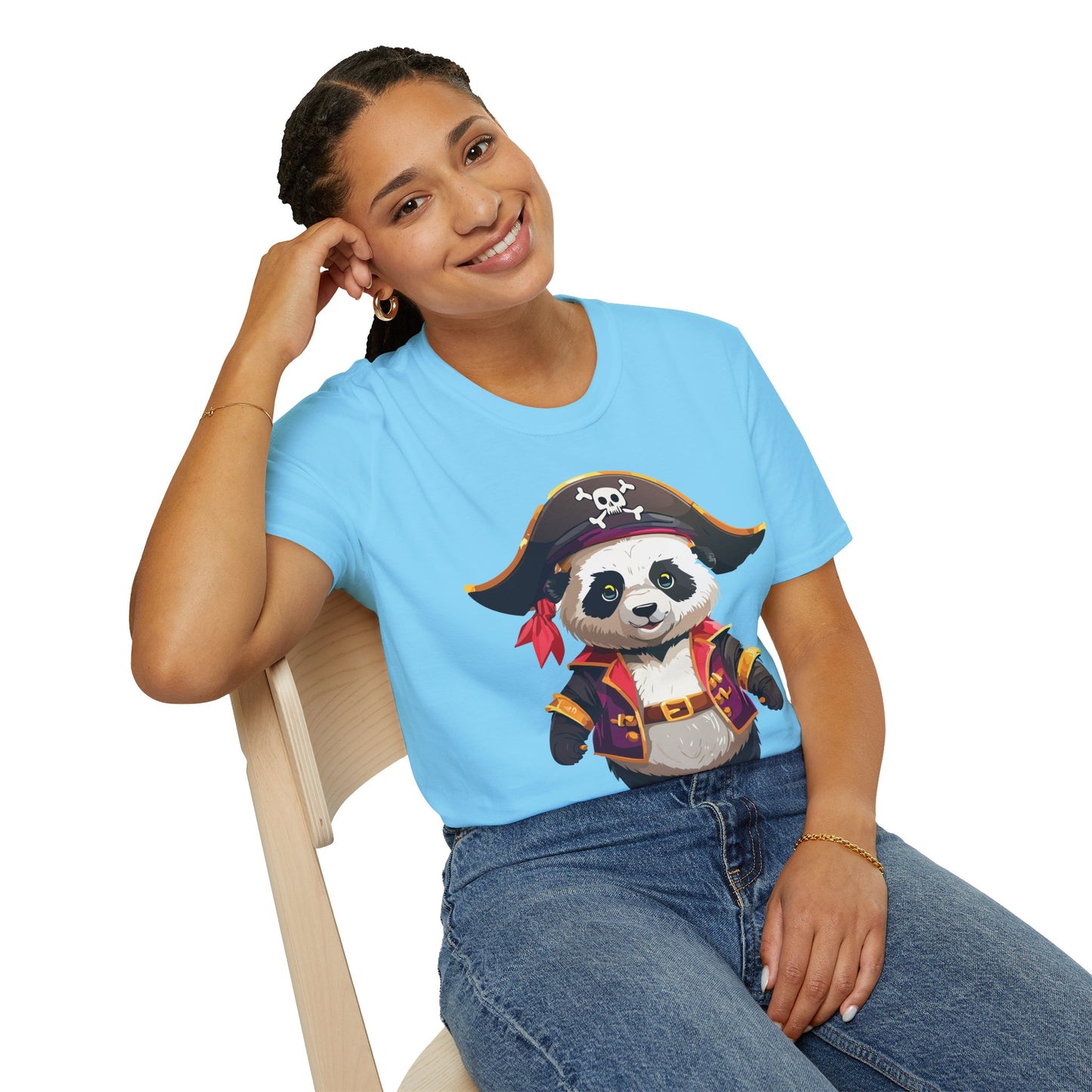 Panda Shirt, T Shirt with Panda, Animal Shirt, Tee Shirt with Animals