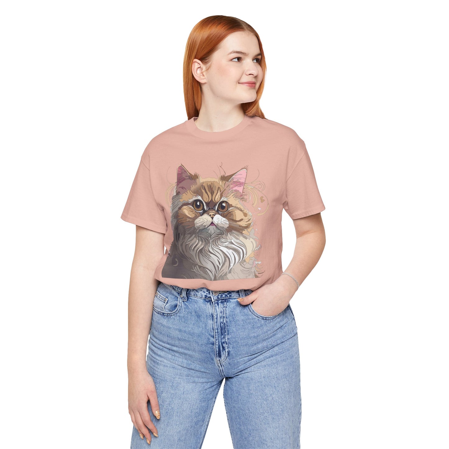 Unisex Animal Shirt, Tee Shirt with Animals, Art Design Tee Shirt, Wild Animals Shirt