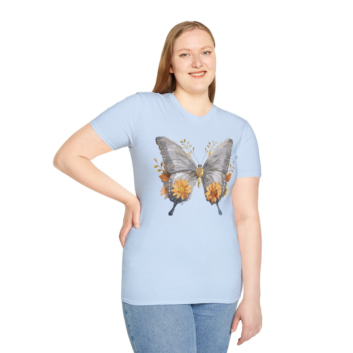 Butterfly Shirt, T Shirt with Butterfly, Monarch Shirt