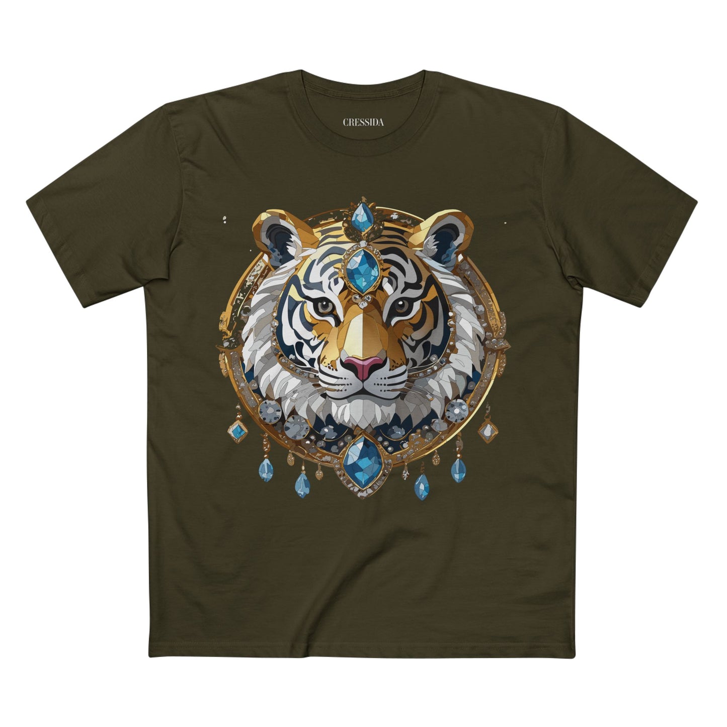 Animal Shirt, Shirt with Animals, Tee Shirt with Antique Animal Medallion