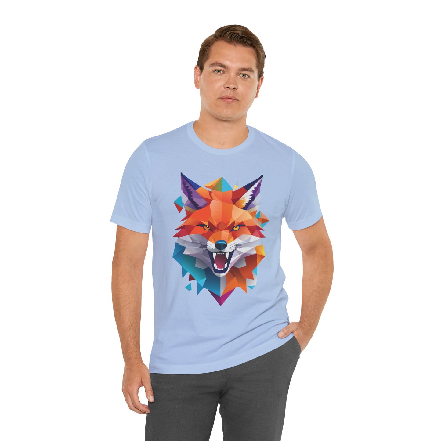 Unisex Animal Shirt, Tee Shirt with Animals, Art Design Tee Shirt, Wild Animals Shirt