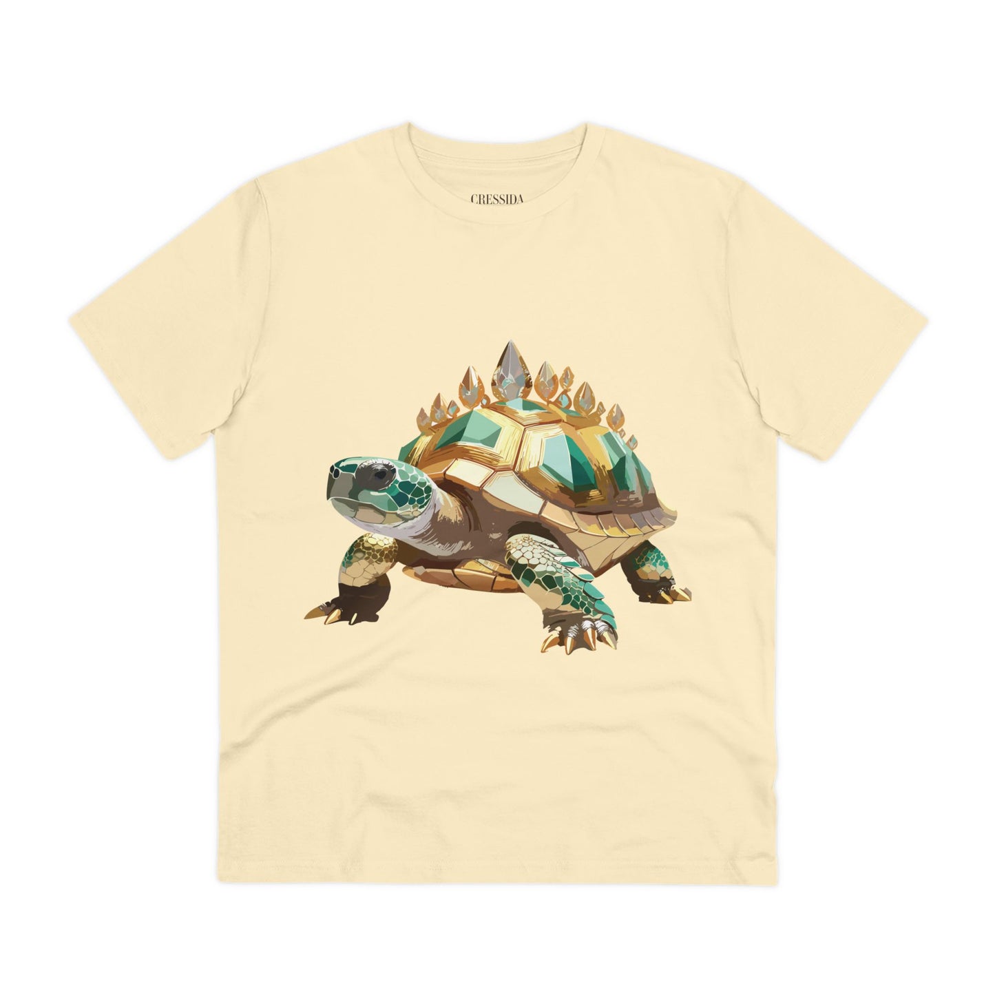 Organic T-shirt with Animals - Turtle