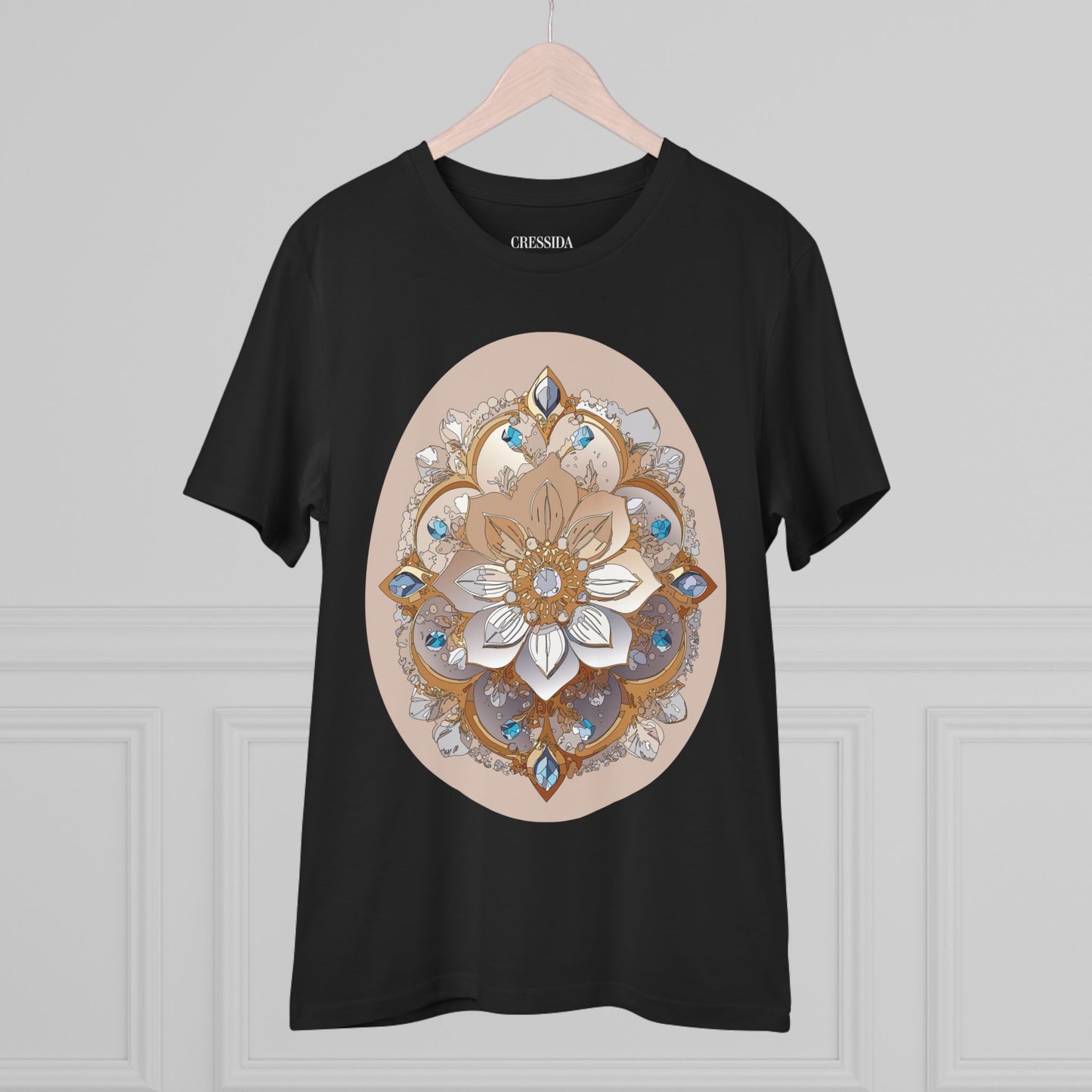 Organic T-shirt with Flower